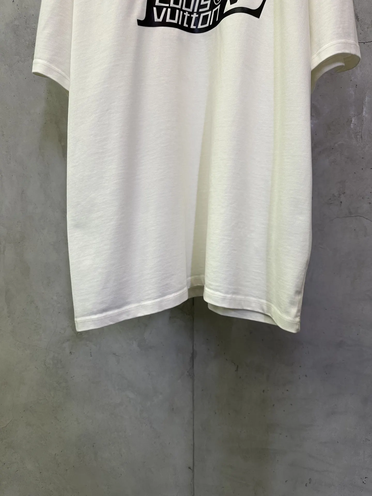 Logo Print Heavyweight Cotton T-Shirt D22012817 — view 4