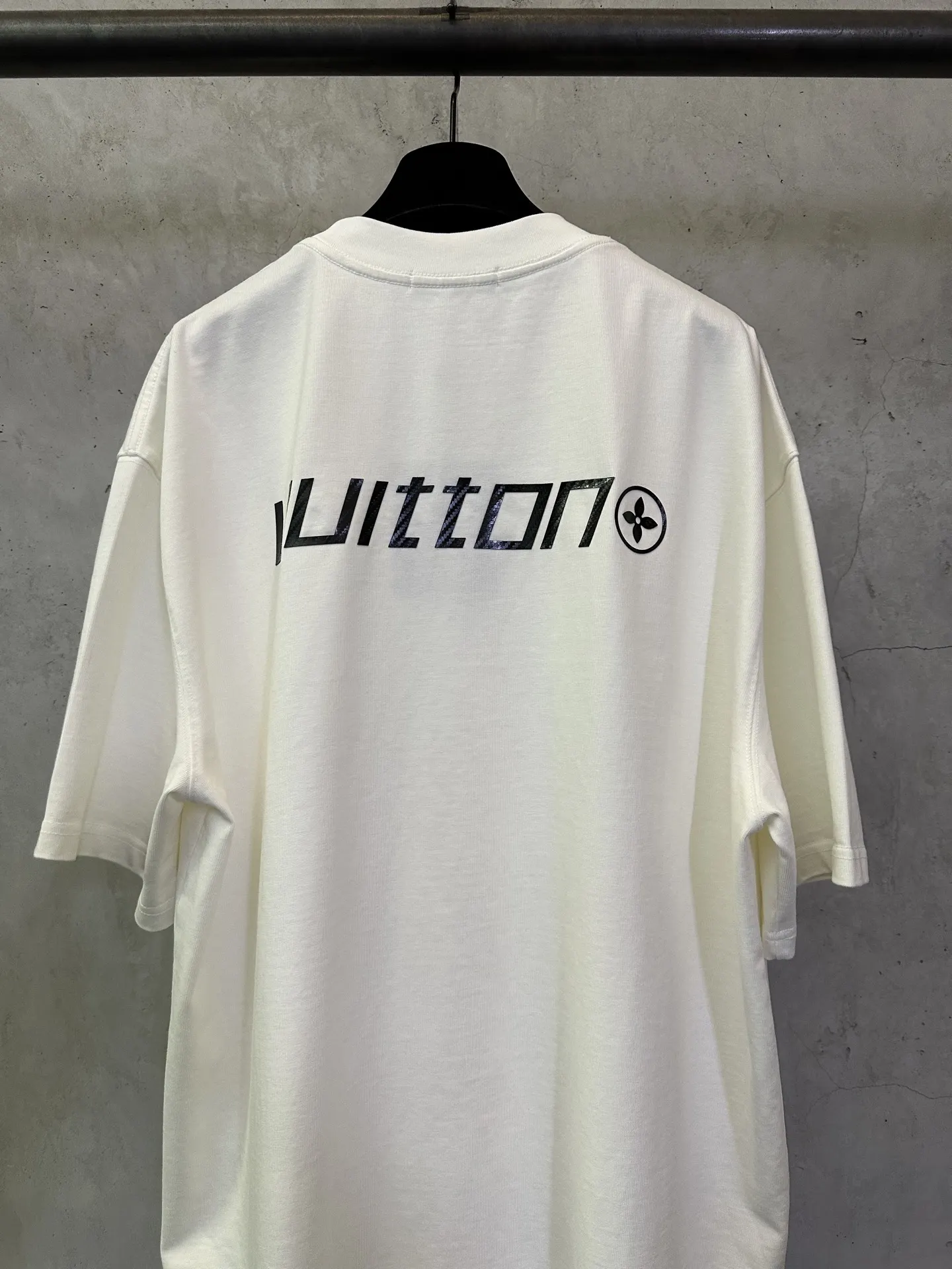 Logo Print Heavyweight Cotton T-Shirt D22012817 — view 5
