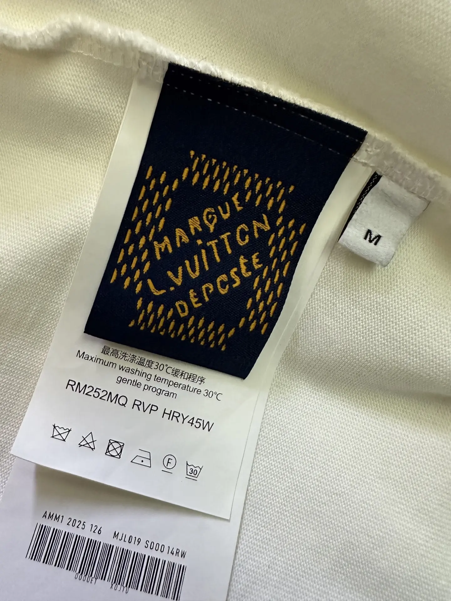 Logo Print Heavyweight Cotton T-Shirt D22012817 — view 9
