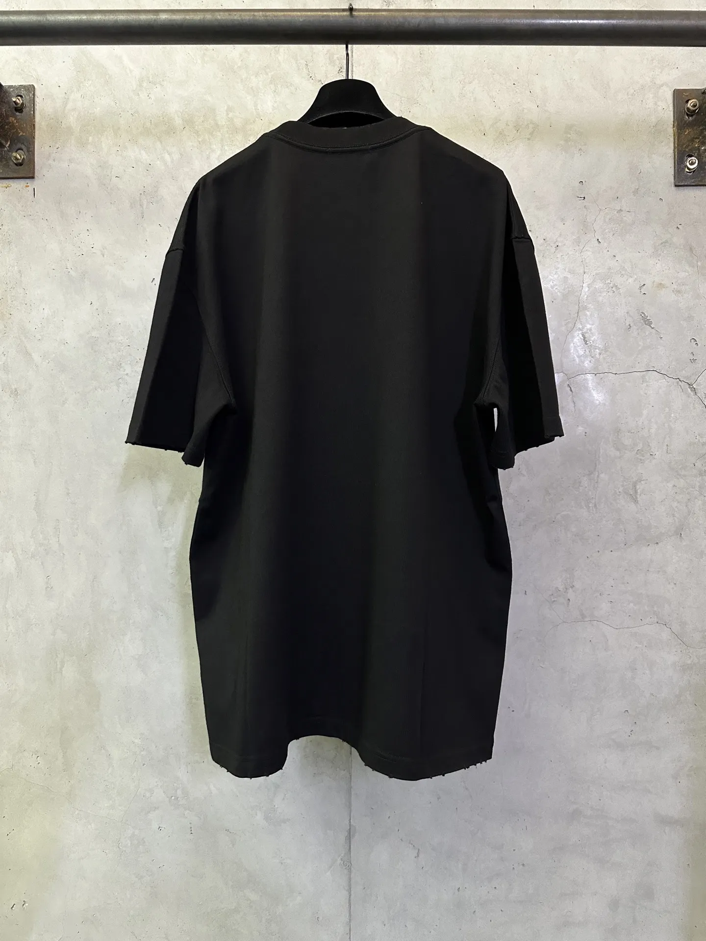 Logo-Print Heavyweight Cotton T-Shirt D22012821 — view 2