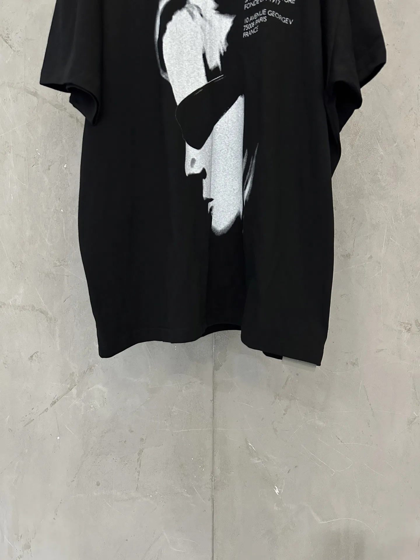 Portrait Graphic Oversized T-Shirt D22512307 — view 4
