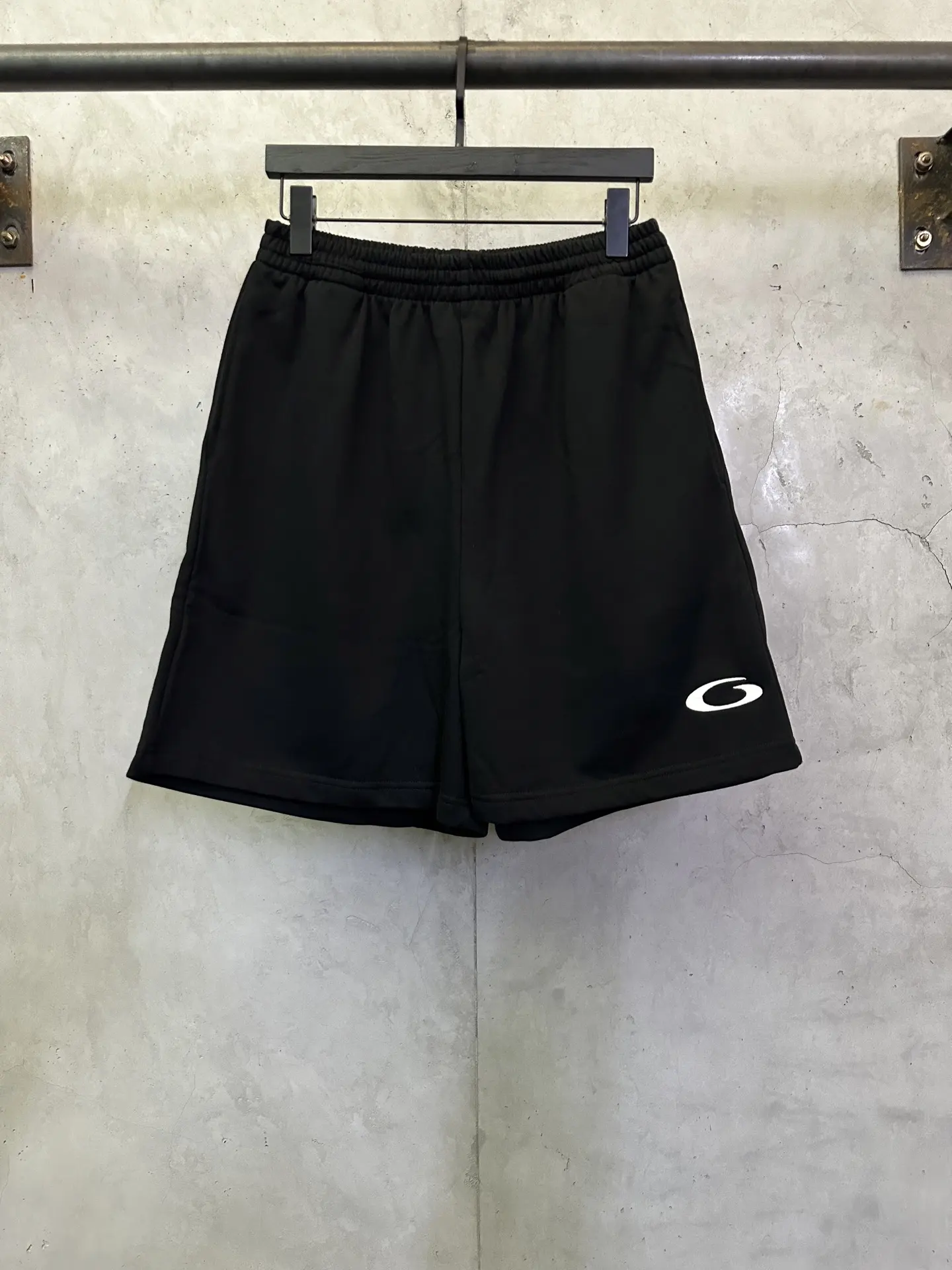 Embroidered Cotton-Jersey Sweat Shorts D22512793