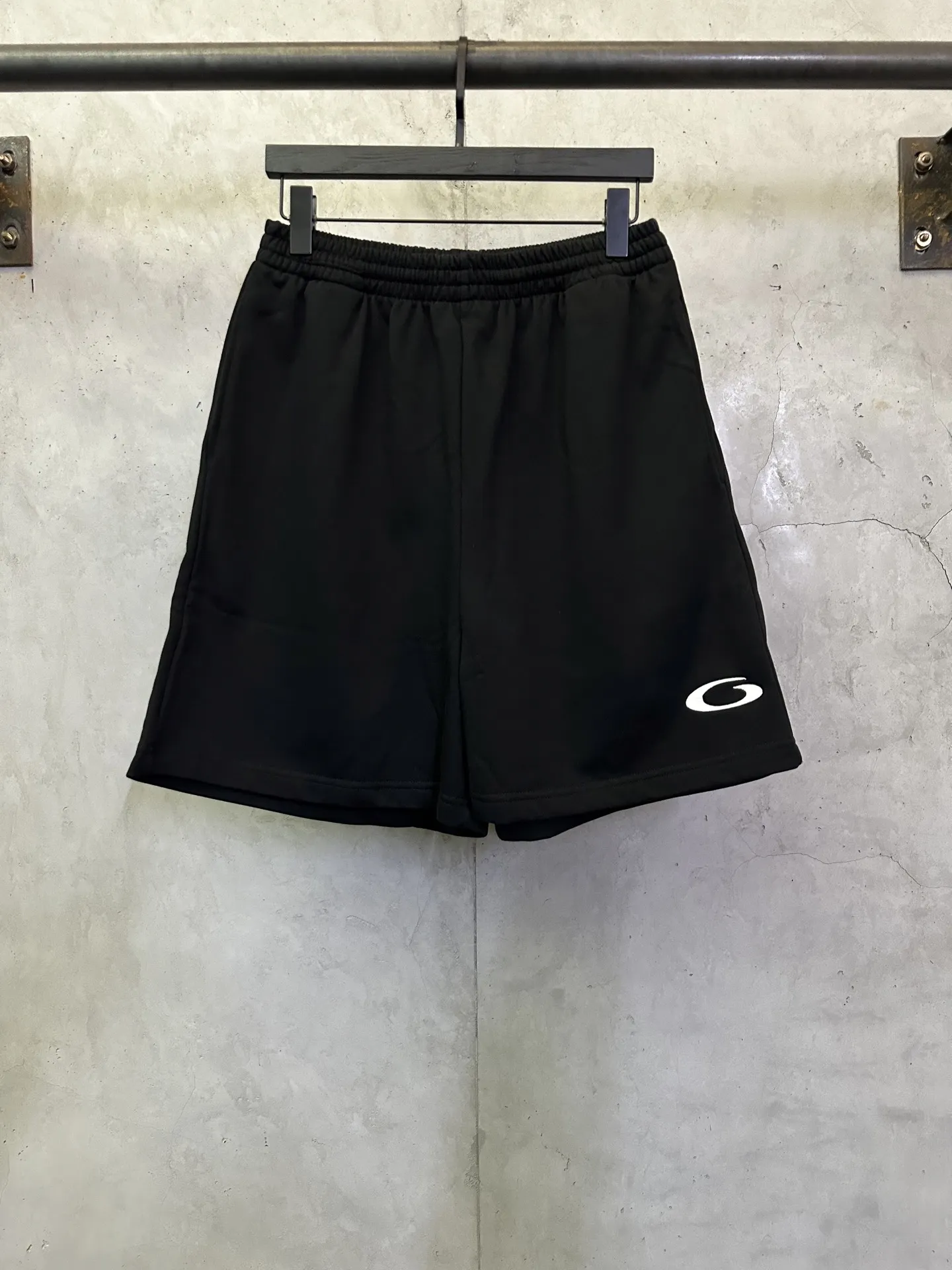 Embroidered Cotton-Jersey Sweat Shorts D22512793