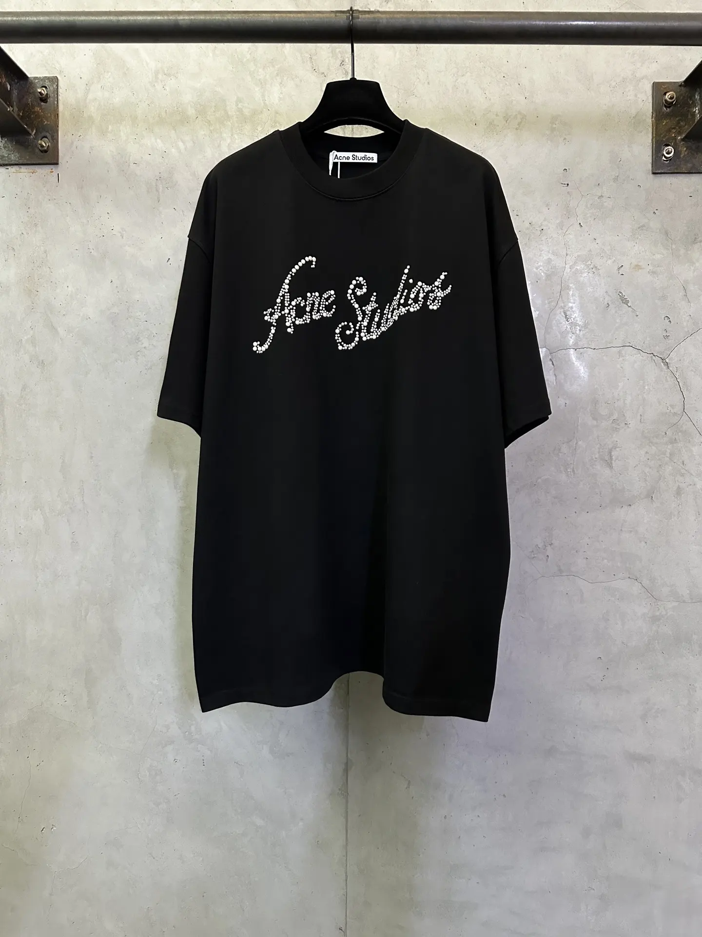 Pearl Logo Heavyweight Cotton T-Shirt D22512779