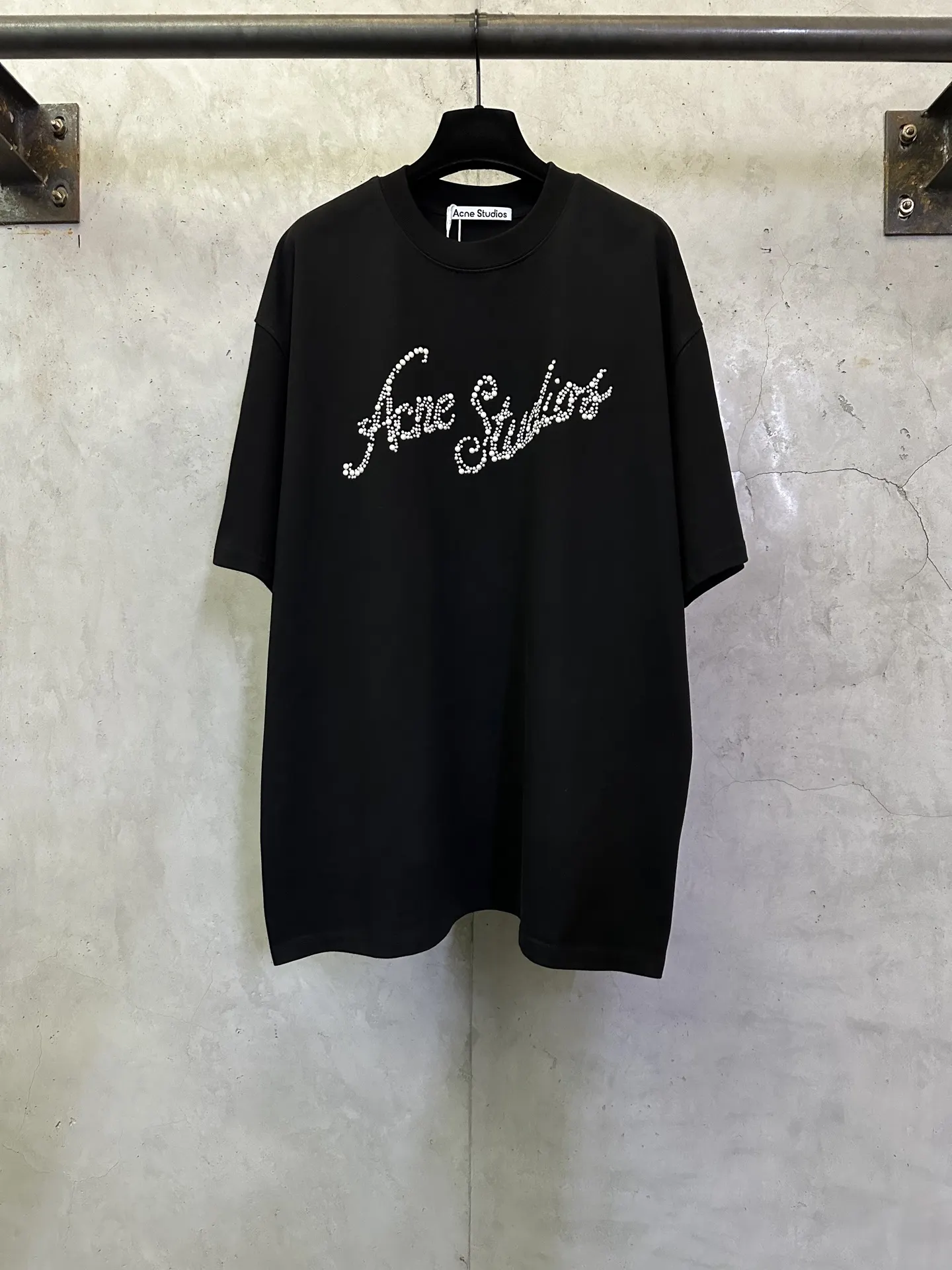 Pearl Logo Heavyweight Cotton T-Shirt D22512779