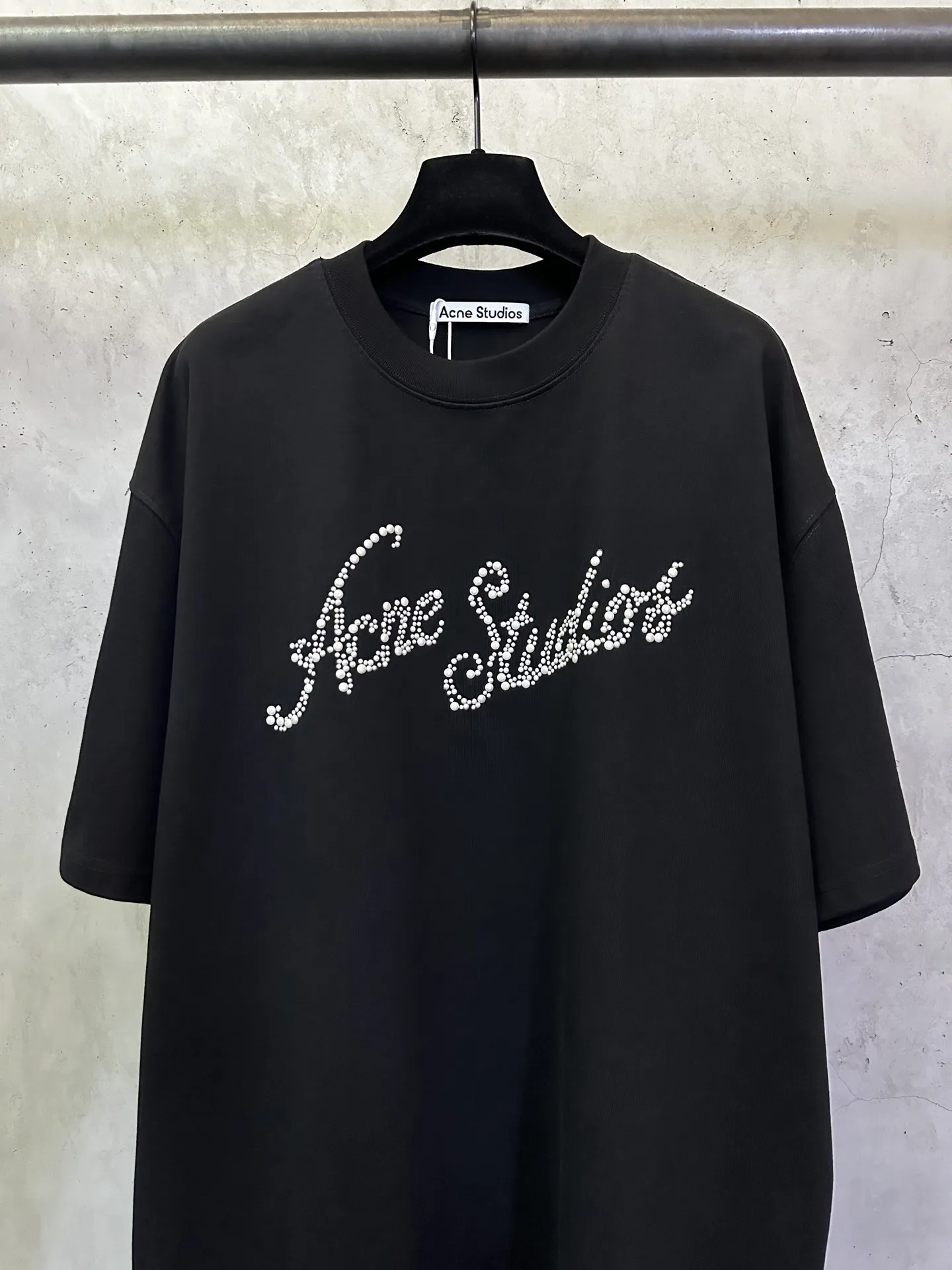 Pearl Logo Heavyweight Cotton T-Shirt D22512779 — view 3