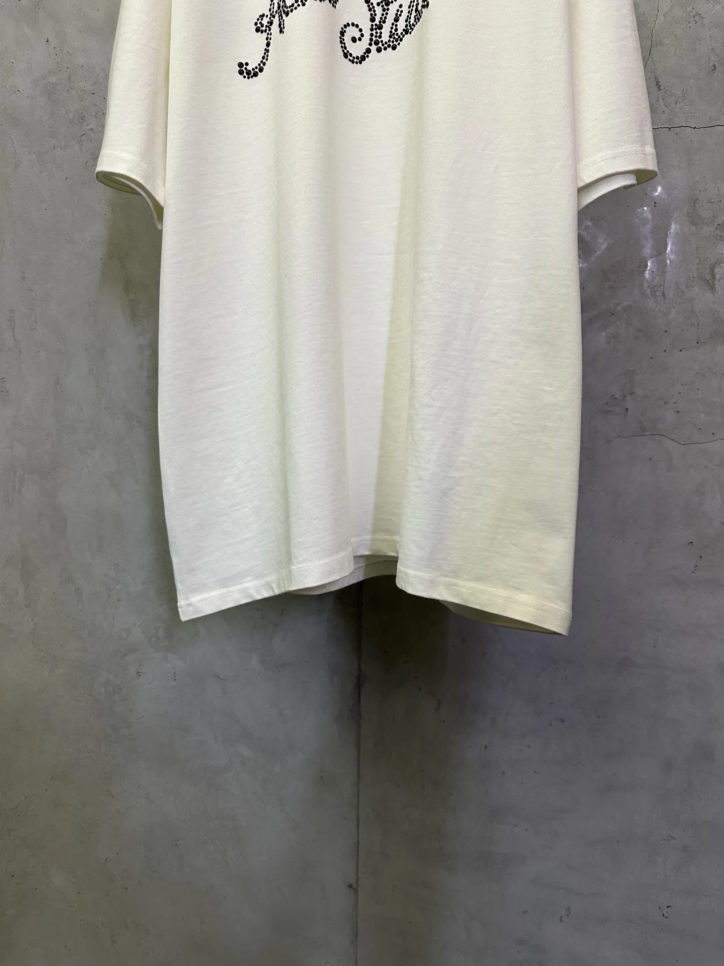 Embellished Logo Heavyweight Cotton T-Shirt D22512780 — view 4