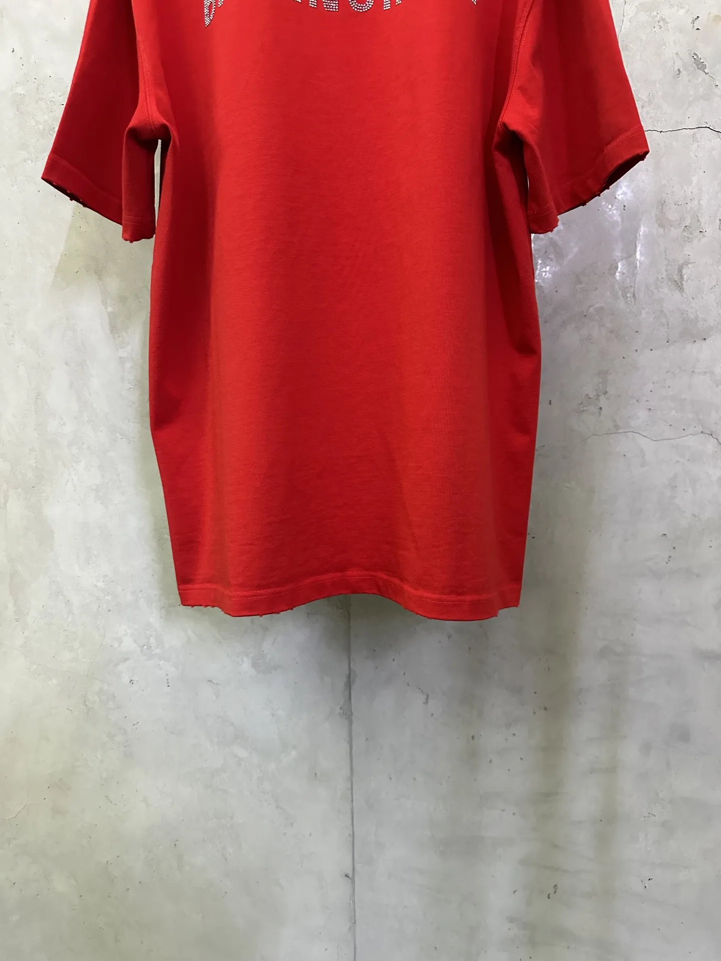 Rhinestone Logo Heavyweight Cotton T-Shirt D22515710 — view 6