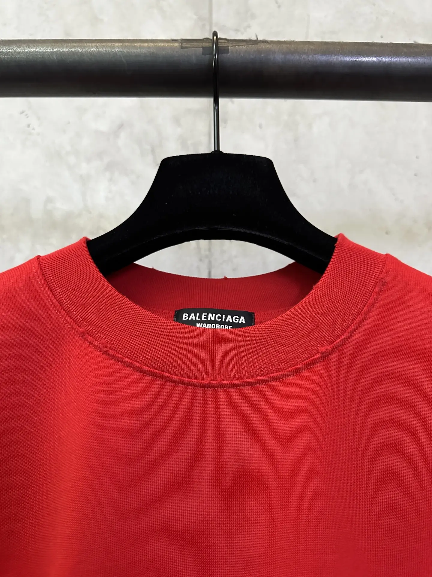 Rhinestone Logo Heavyweight Cotton T-Shirt D22515710 — view 7