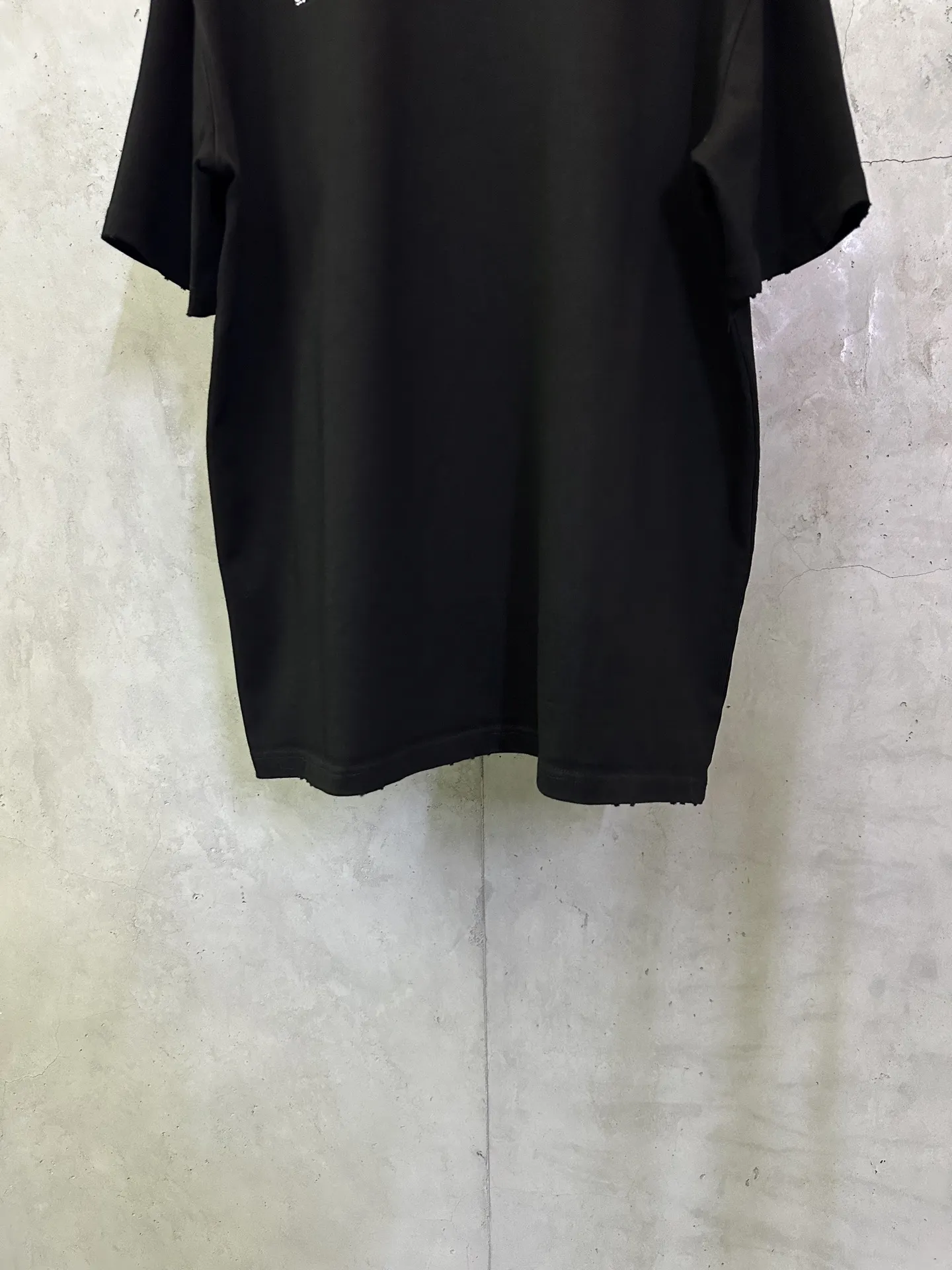 Rhinestone Logo Heavyweight Cotton T-Shirt D22515708 — view 6