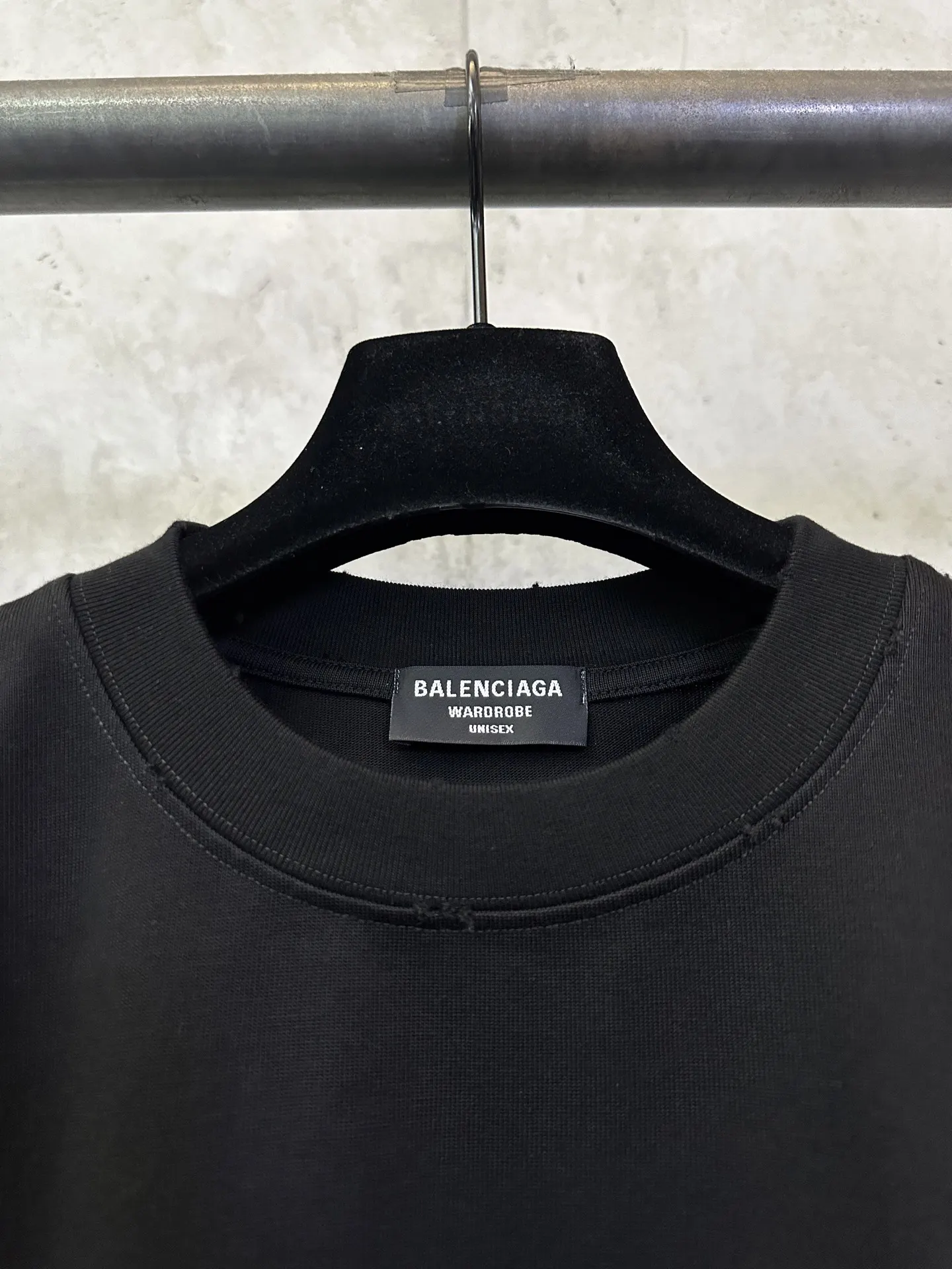 Rhinestone Logo Heavyweight Cotton T-Shirt D22515708 — view 7