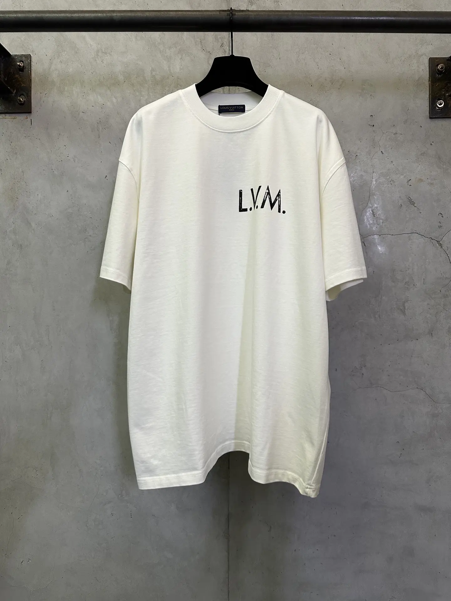 Logo Print Heavyweight Cotton T-Shirt D22512766