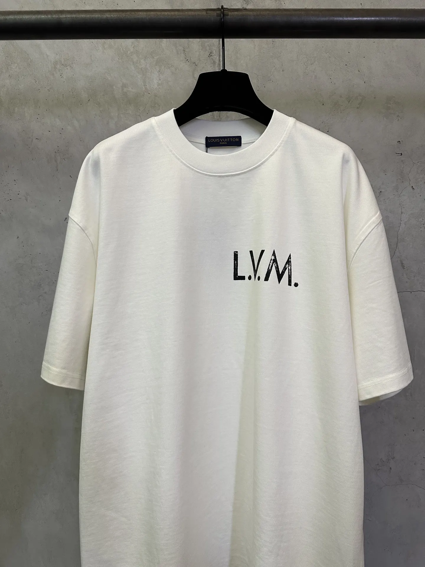 Logo Print Heavyweight Cotton T-Shirt D22512766 — view 3