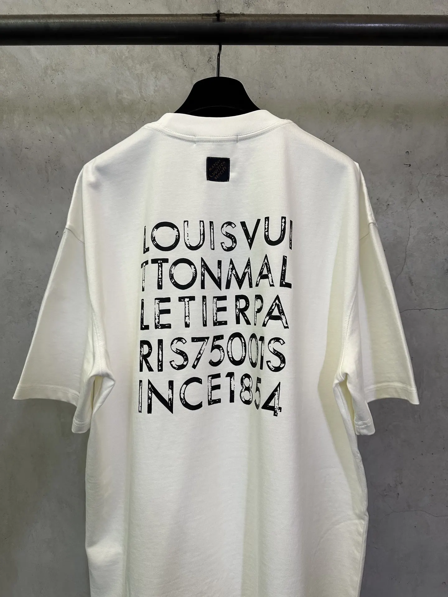 Logo Print Heavyweight Cotton T-Shirt D22512766 — view 5