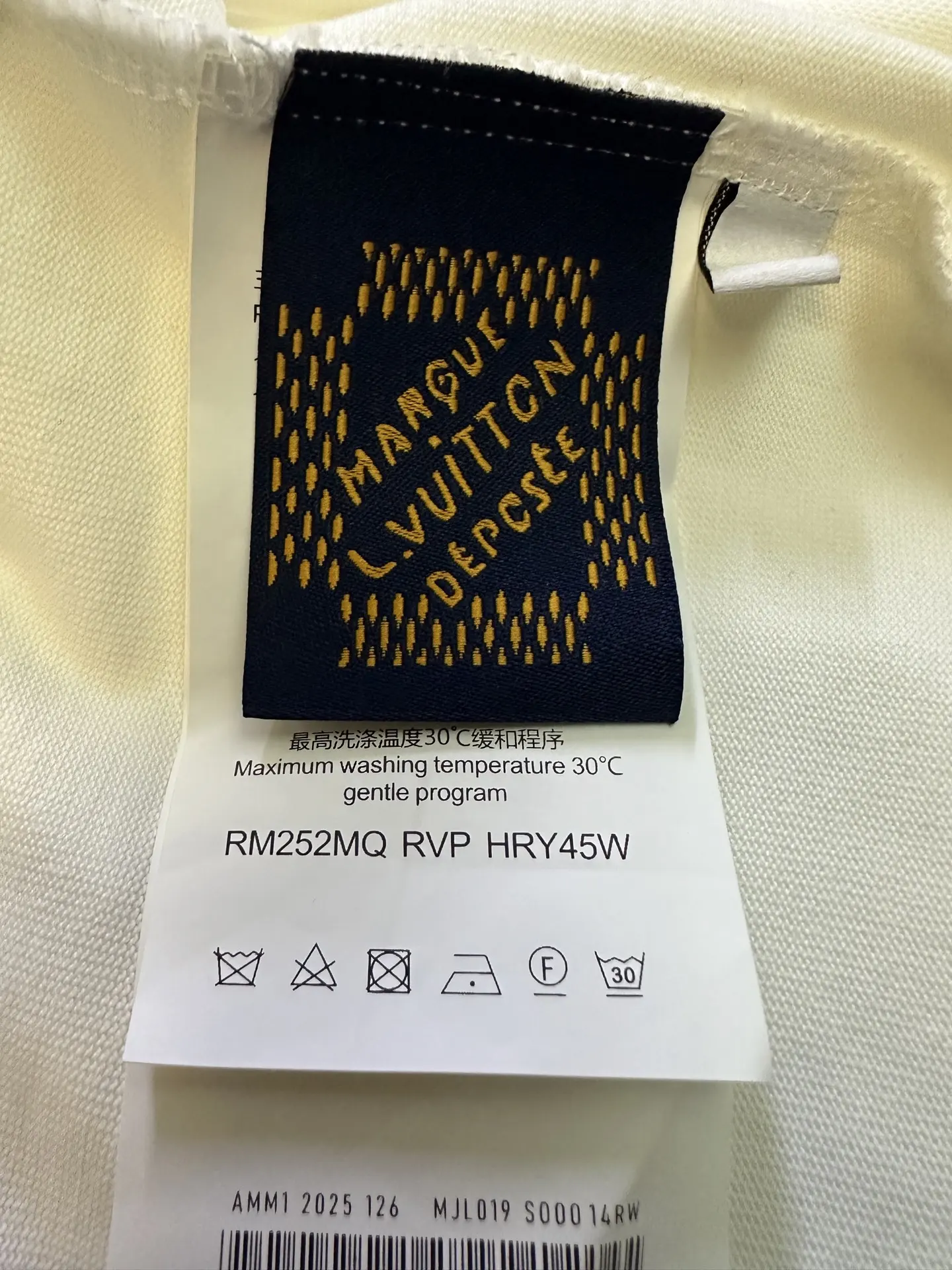 Logo Print Heavyweight Cotton T-Shirt D22512766 — view 9