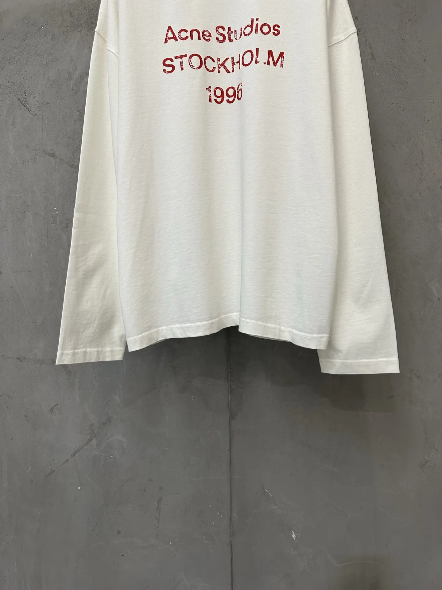 Logo Print Long-Sleeve Cotton T-Shirt D23024432 — view 4