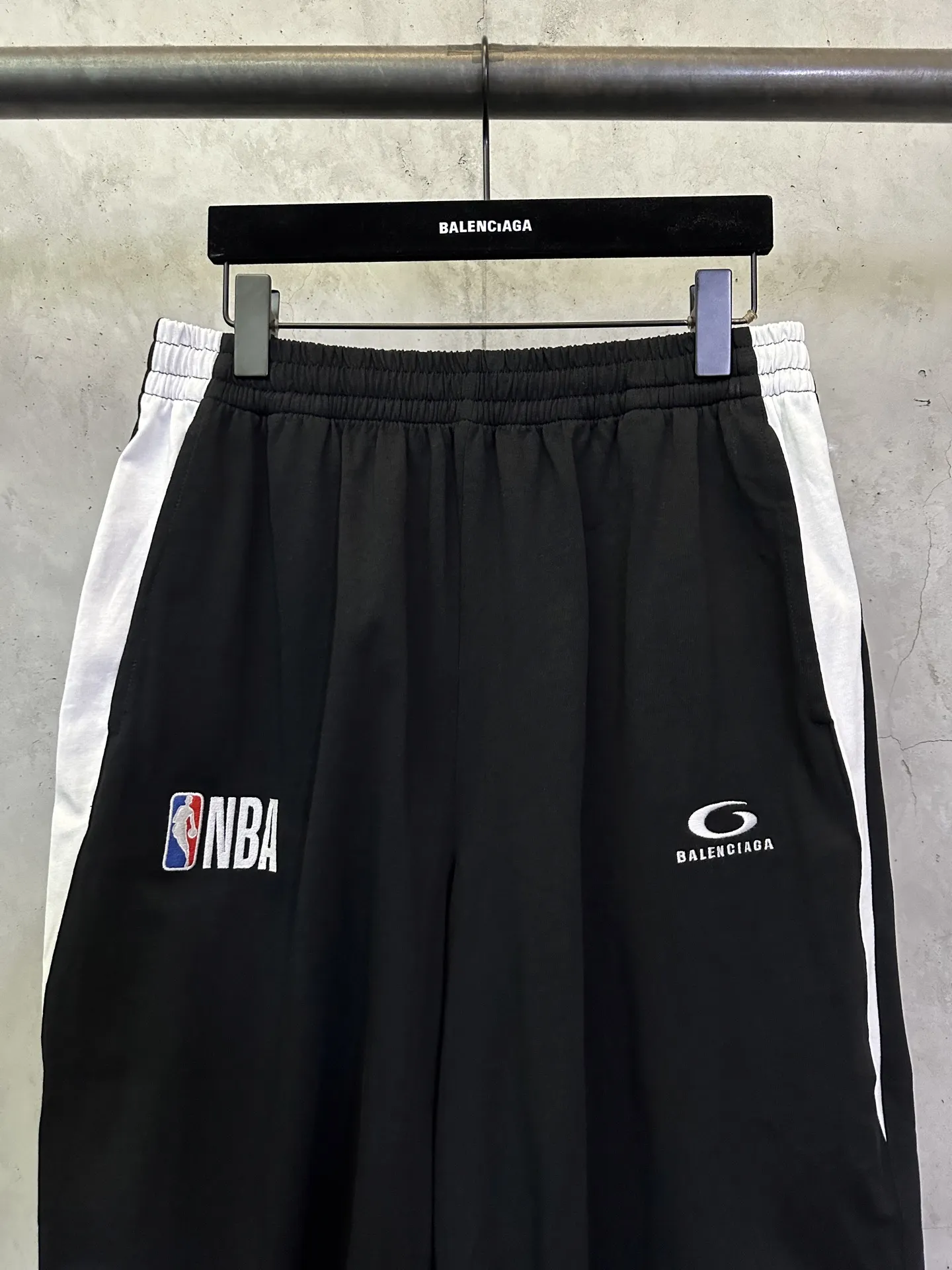 Balenciaga x NBA Embroidered Mesh Shorts D23012760 — view 3