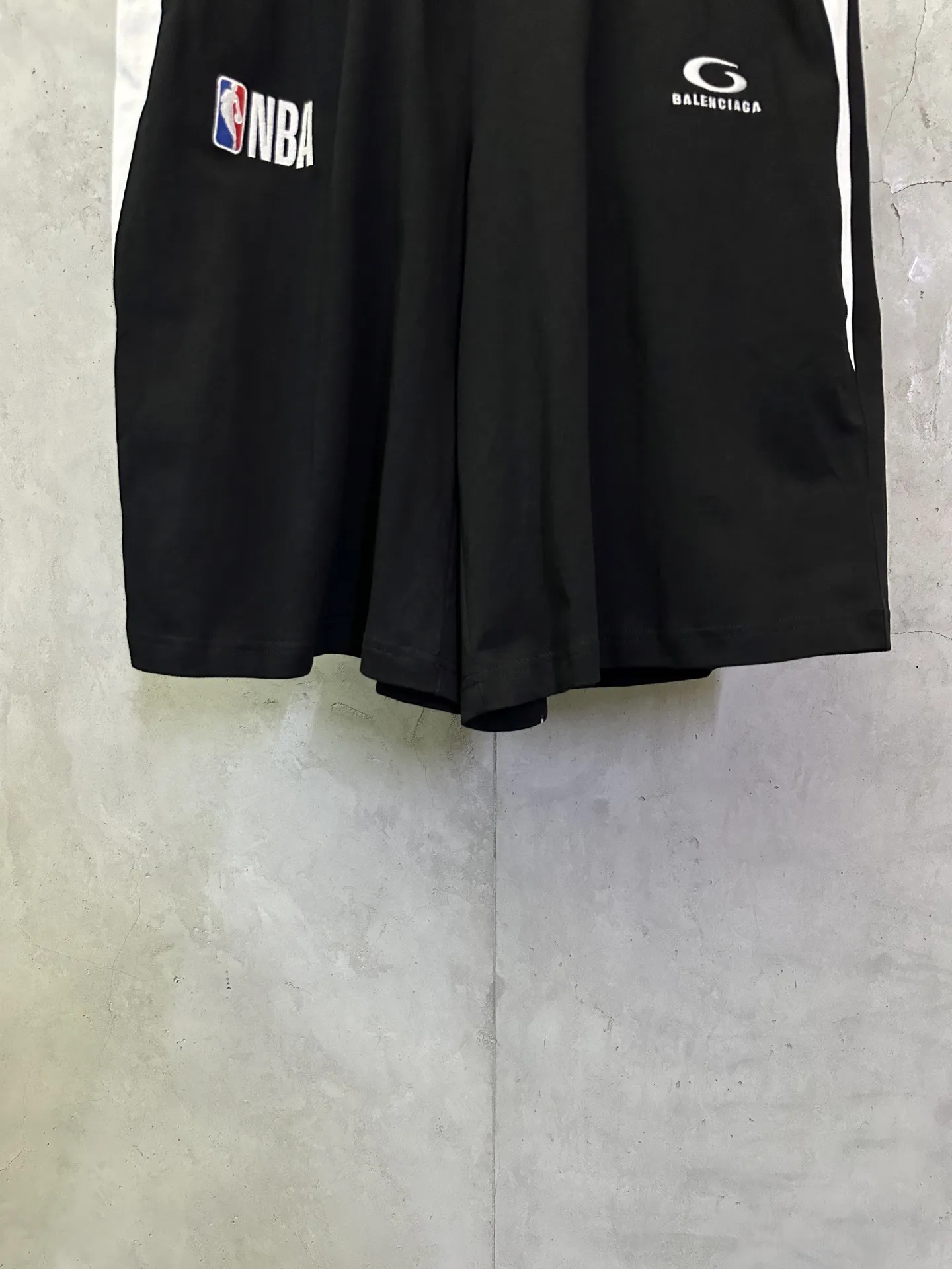 Balenciaga x NBA Embroidered Mesh Shorts D23012760 — view 4
