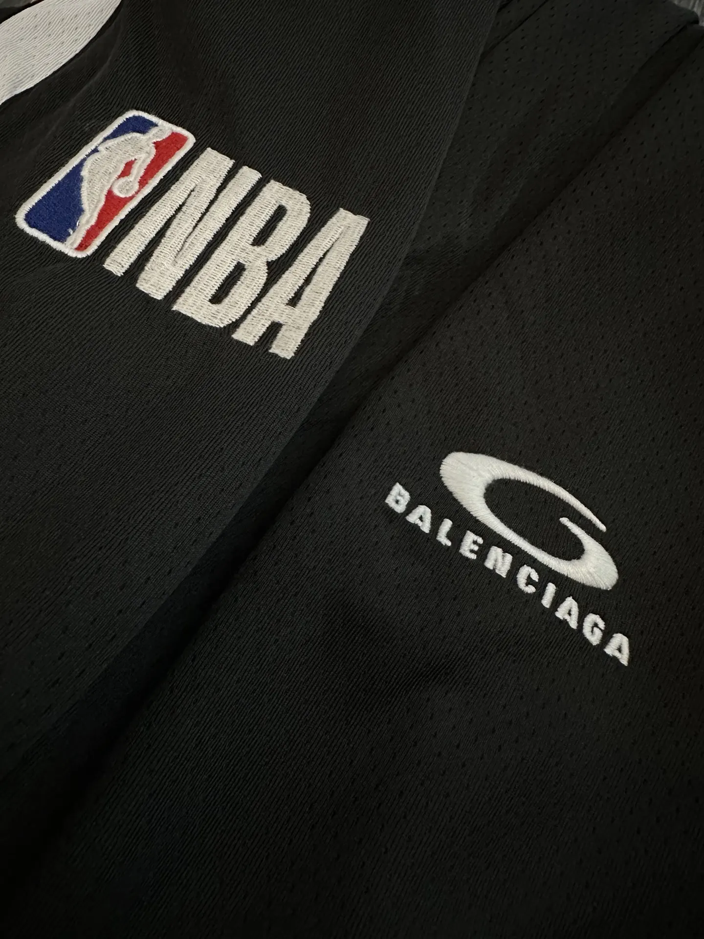 Balenciaga x NBA Mesh Basketball Shorts D23012330 — view 8