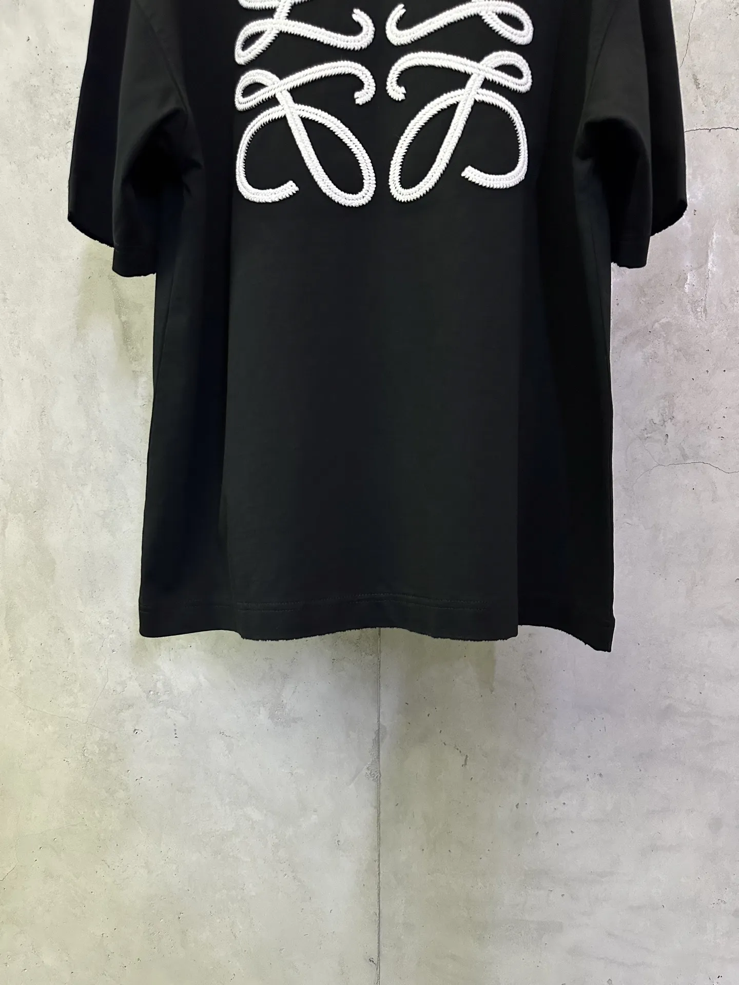 Anagram and Frog Embroidered Cotton T-Shirt D23012831 — view 6