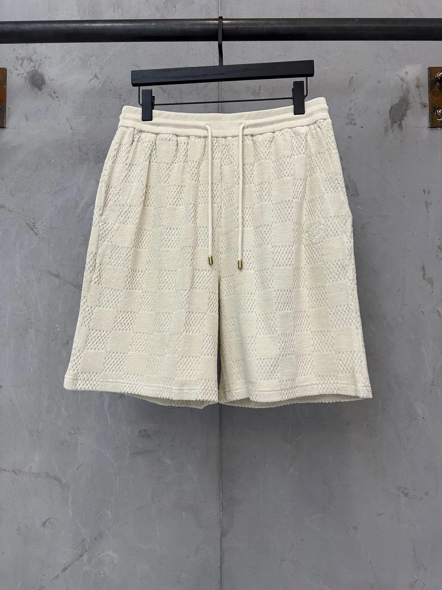 Damier Cotton-Jacquard Terry Shorts D23011752