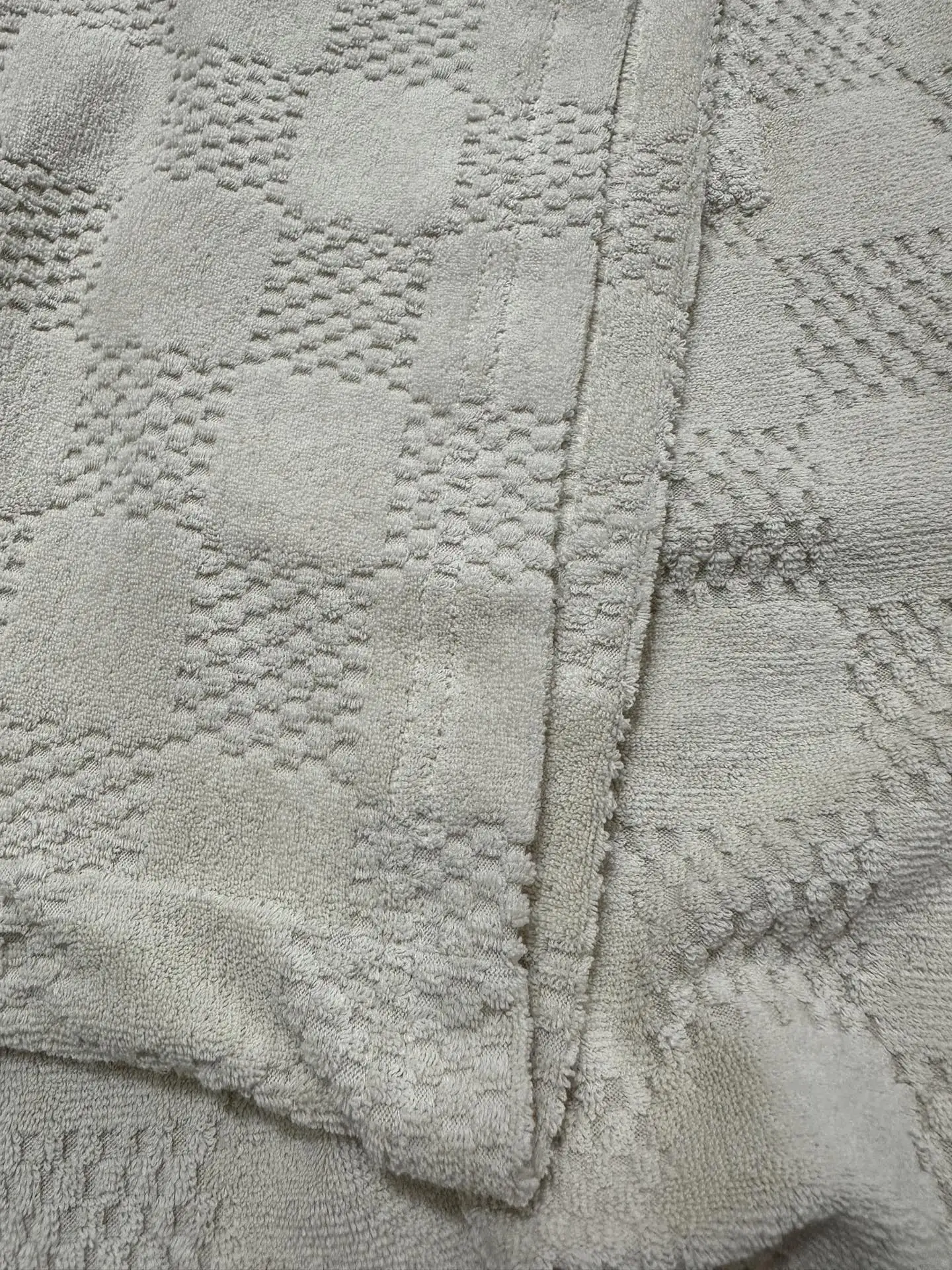 Damier Cotton-Jacquard Terry Shorts D23011752 — view 8