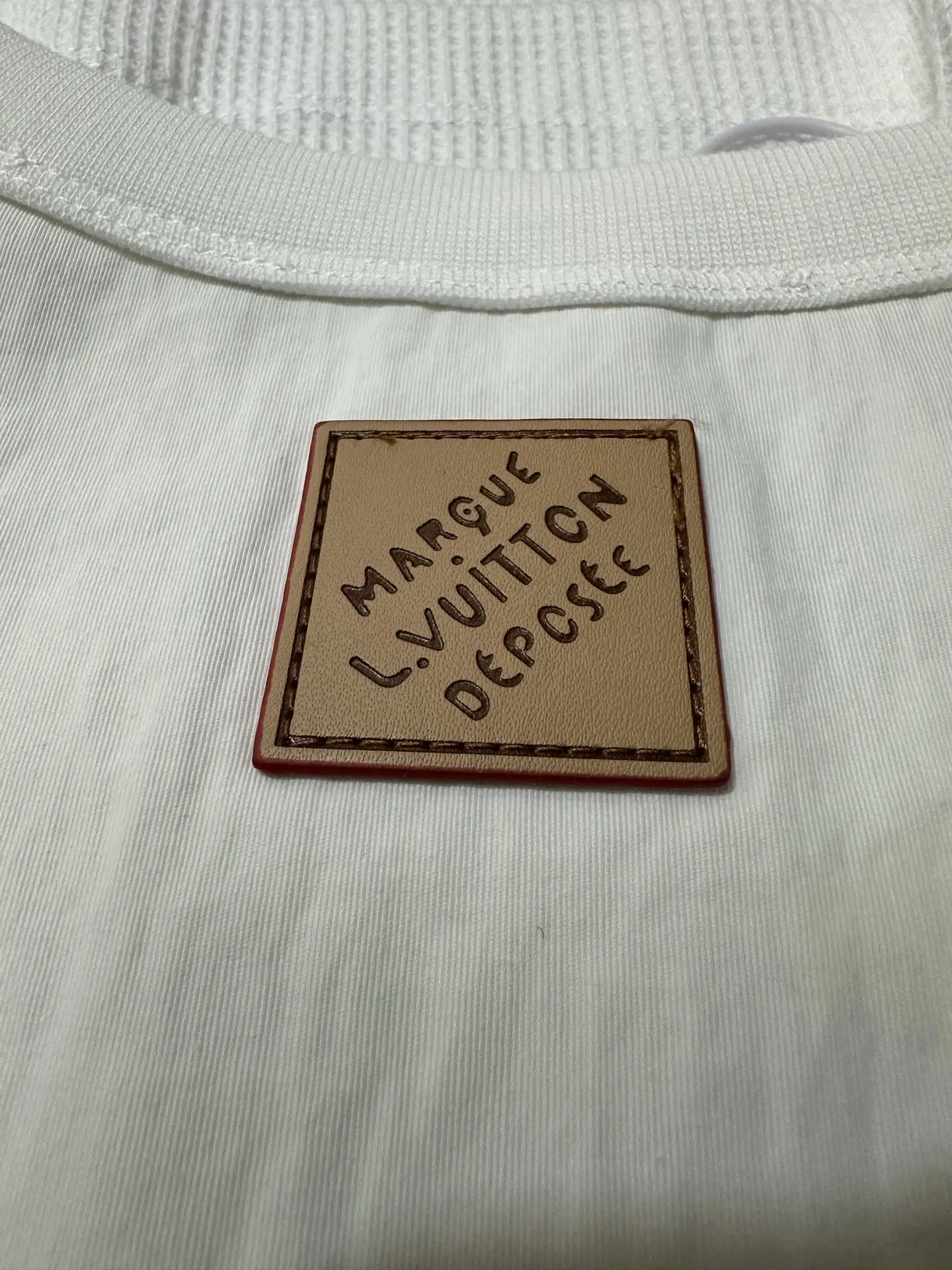 Embroidered Logo Waffle-Knit Long-Sleeve T-Shirt D23023551 — view 9