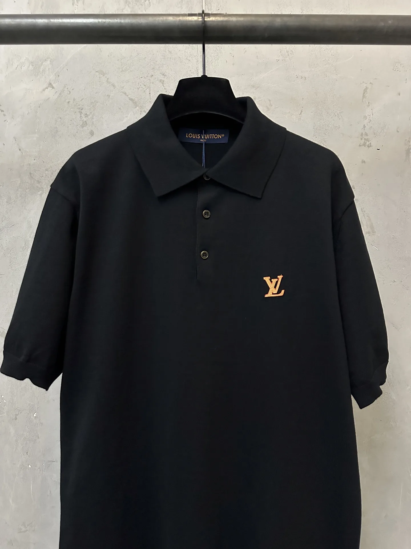 Logo-Embroidered Cotton-Piqué Polo Shirt D23011588 — view 3