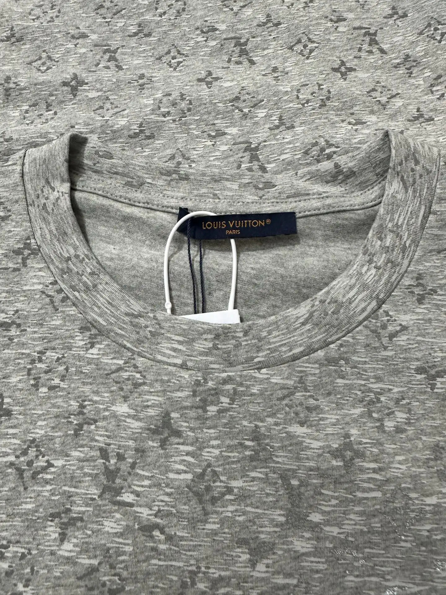 Monogram Reflective Print Cotton T-Shirt D23020140 — view 6