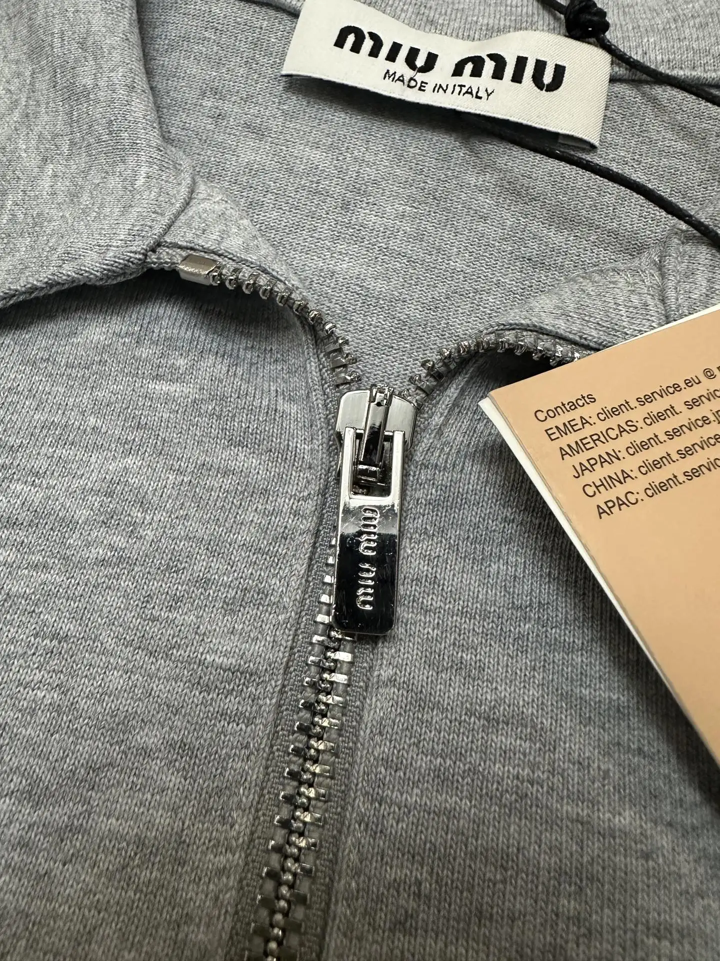 Logo-Embroidered Quarter-Zip Polo Shirt D23011589 — view 7