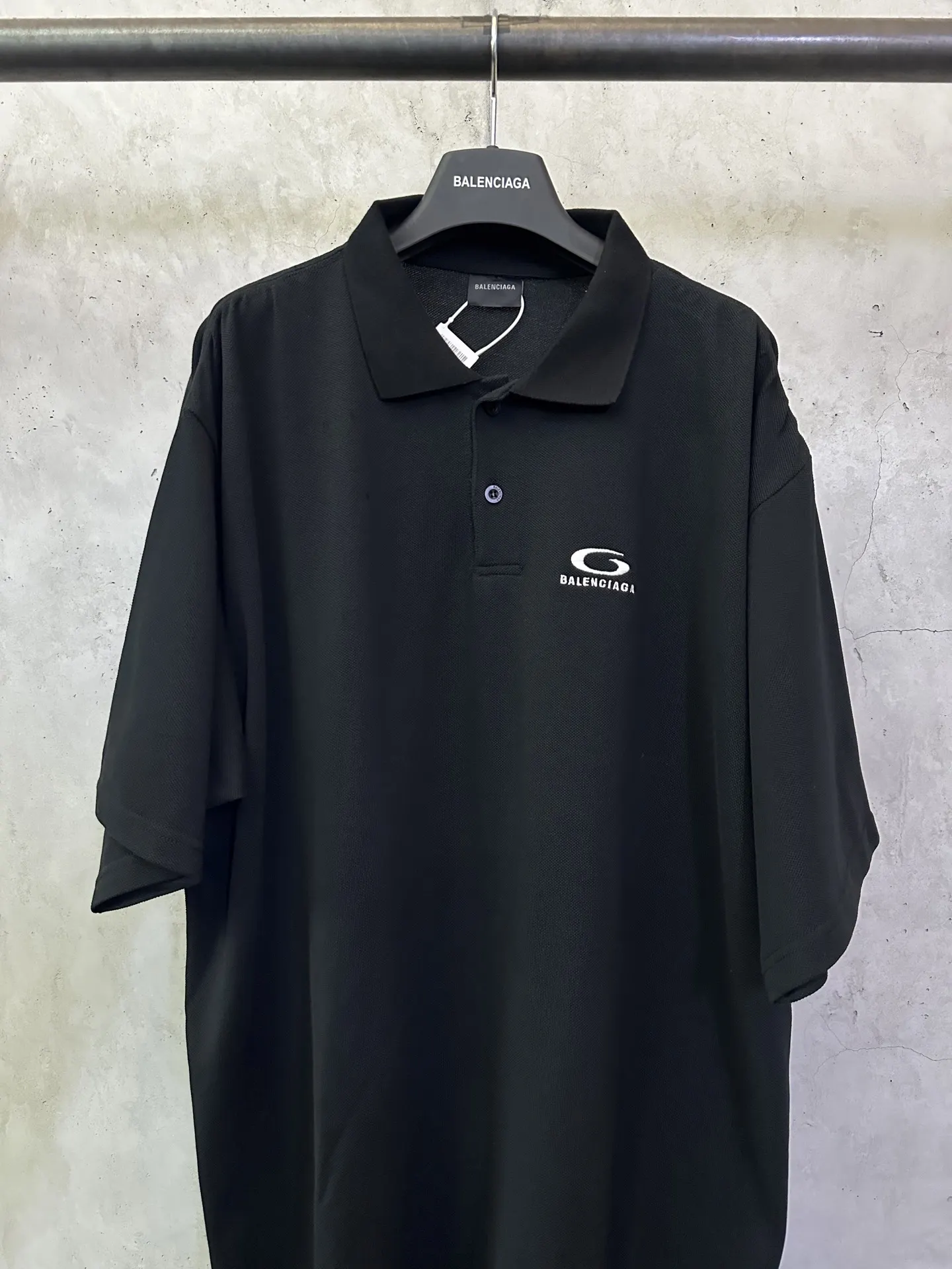 Unity Logo Embroidered Cotton-Pique Polo Shirt D24012897 — view 3
