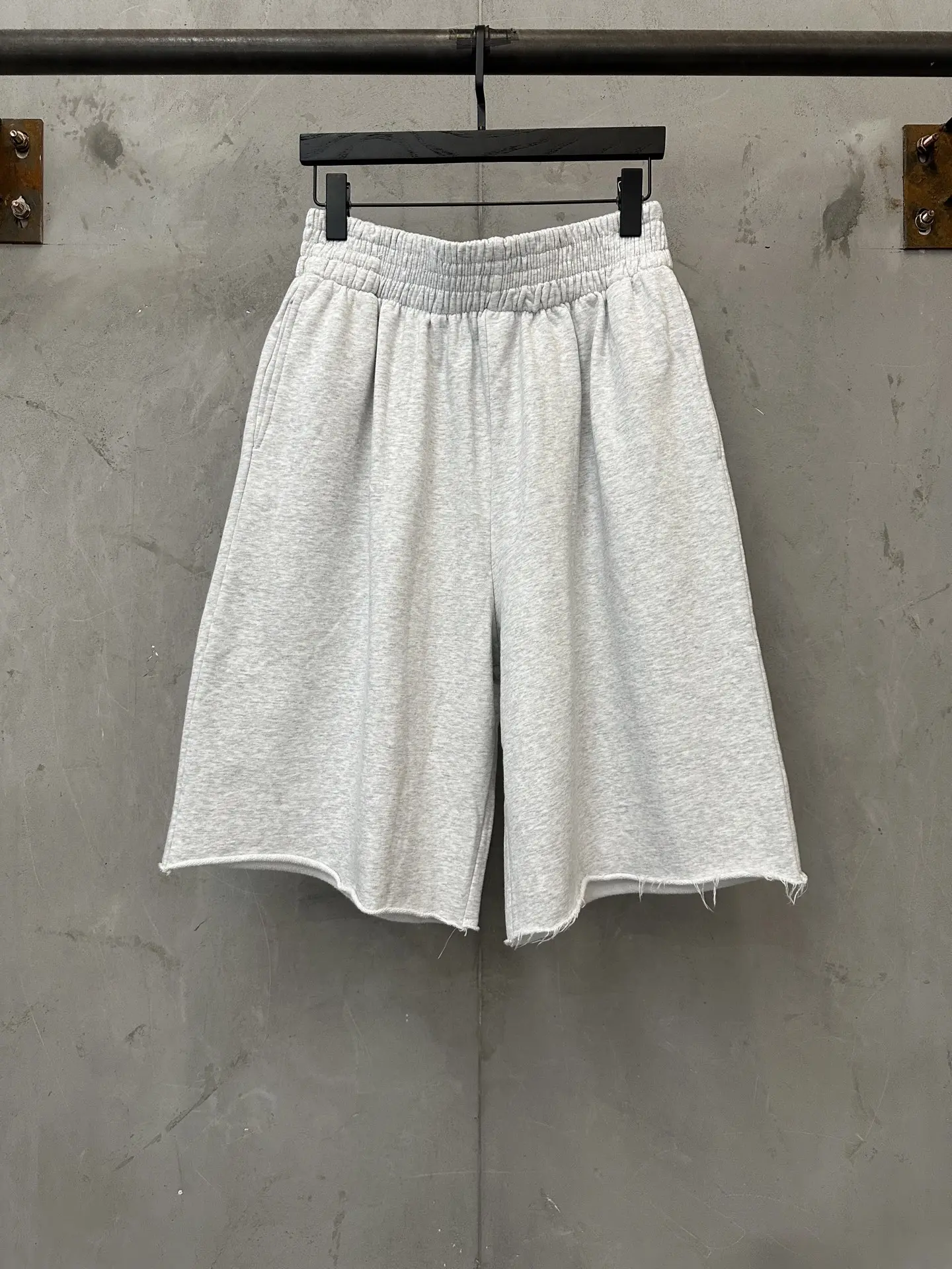 Logo-Embroidered Cotton-Jersey Sweat Shorts D24020186