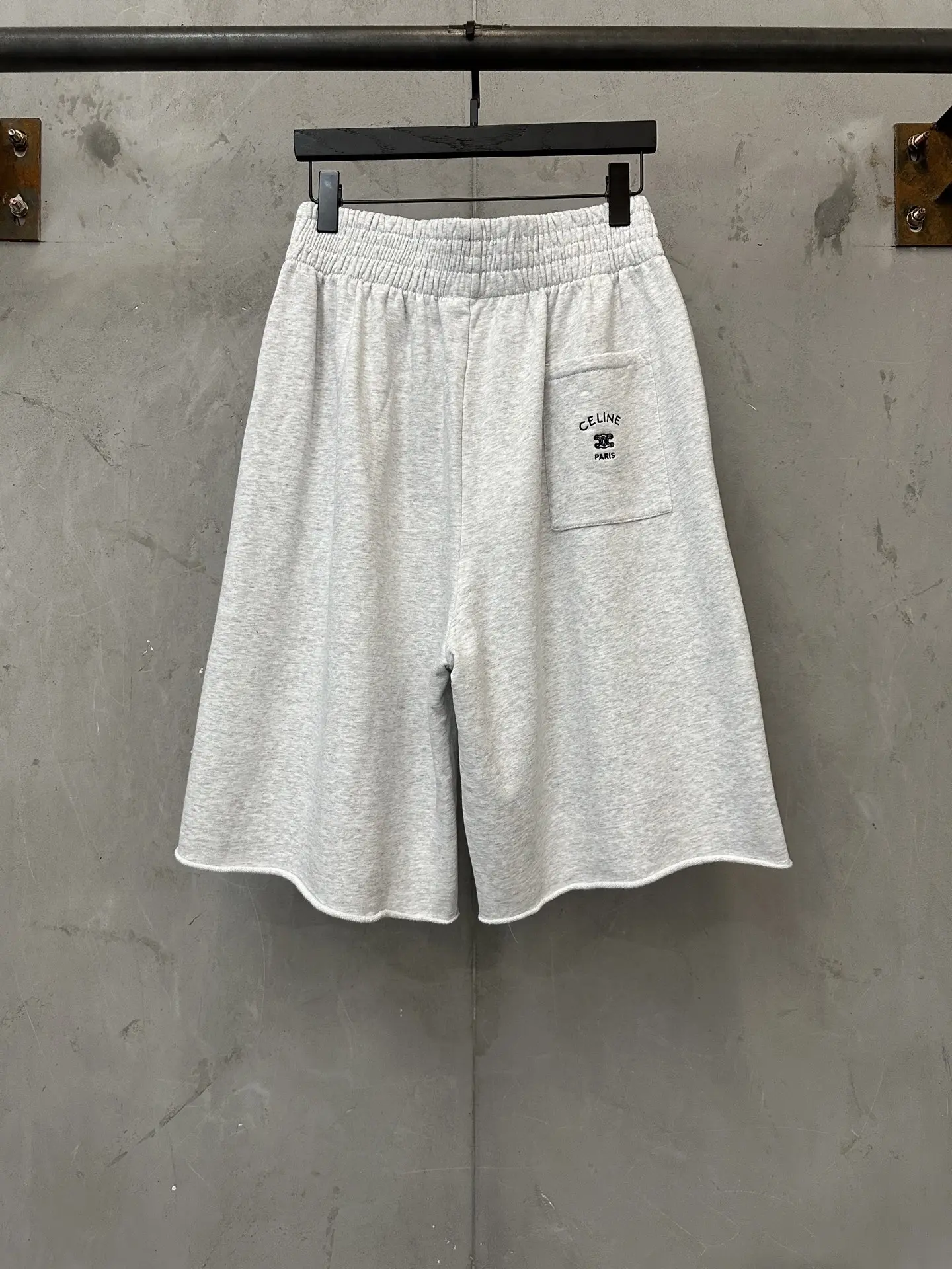 Logo-Embroidered Cotton-Jersey Sweat Shorts D24020186 — view 2
