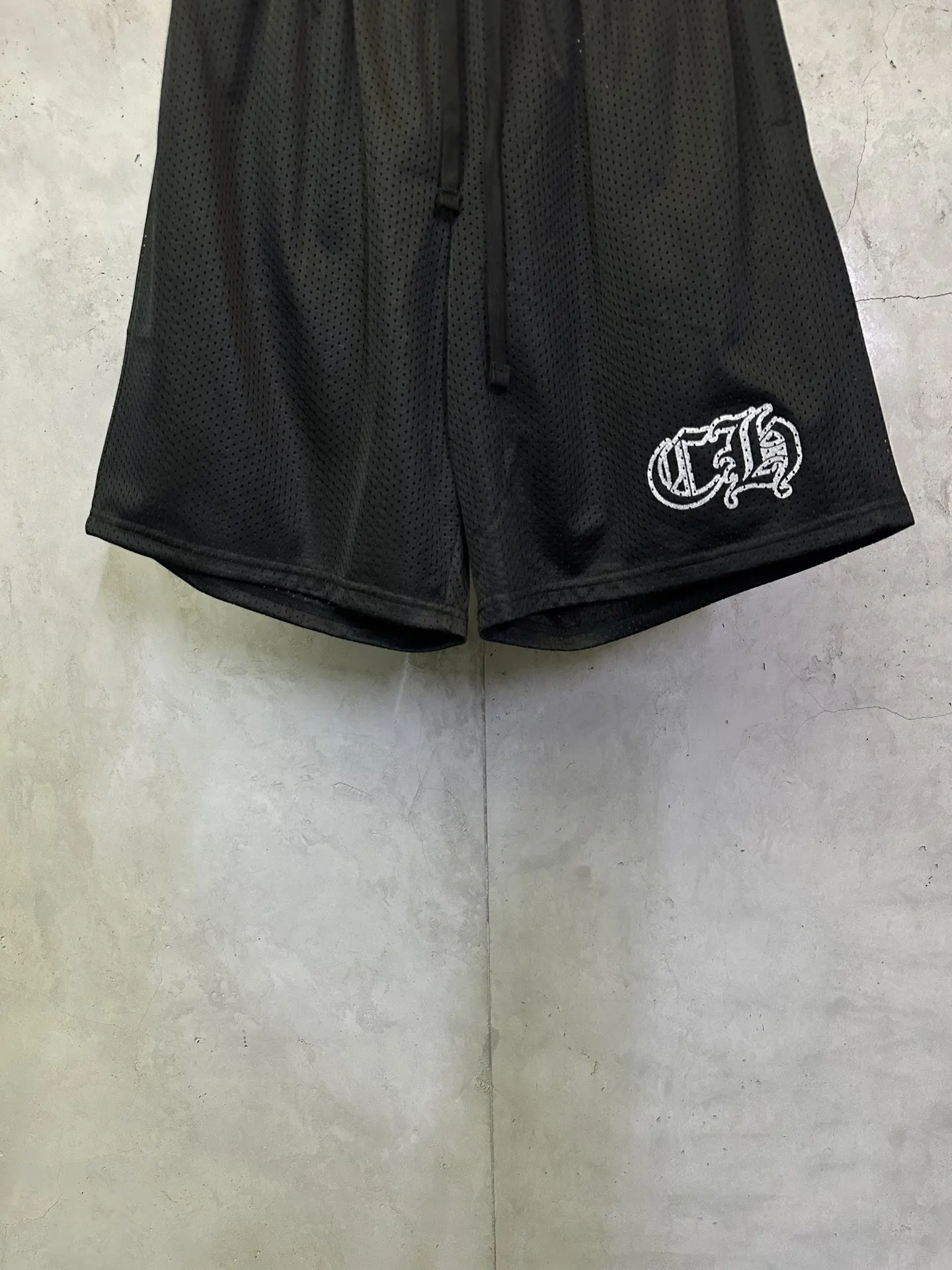 Logo-Print Mesh Jersey Shorts D24012796 — view 4