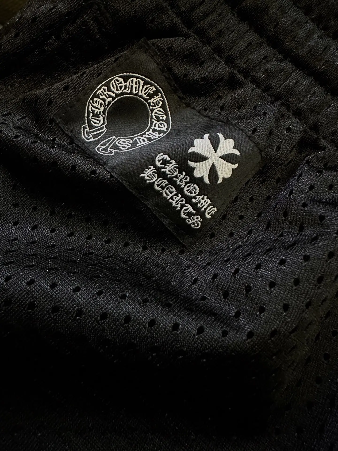 Logo-Print Mesh Jersey Shorts D24012796 — view 7
