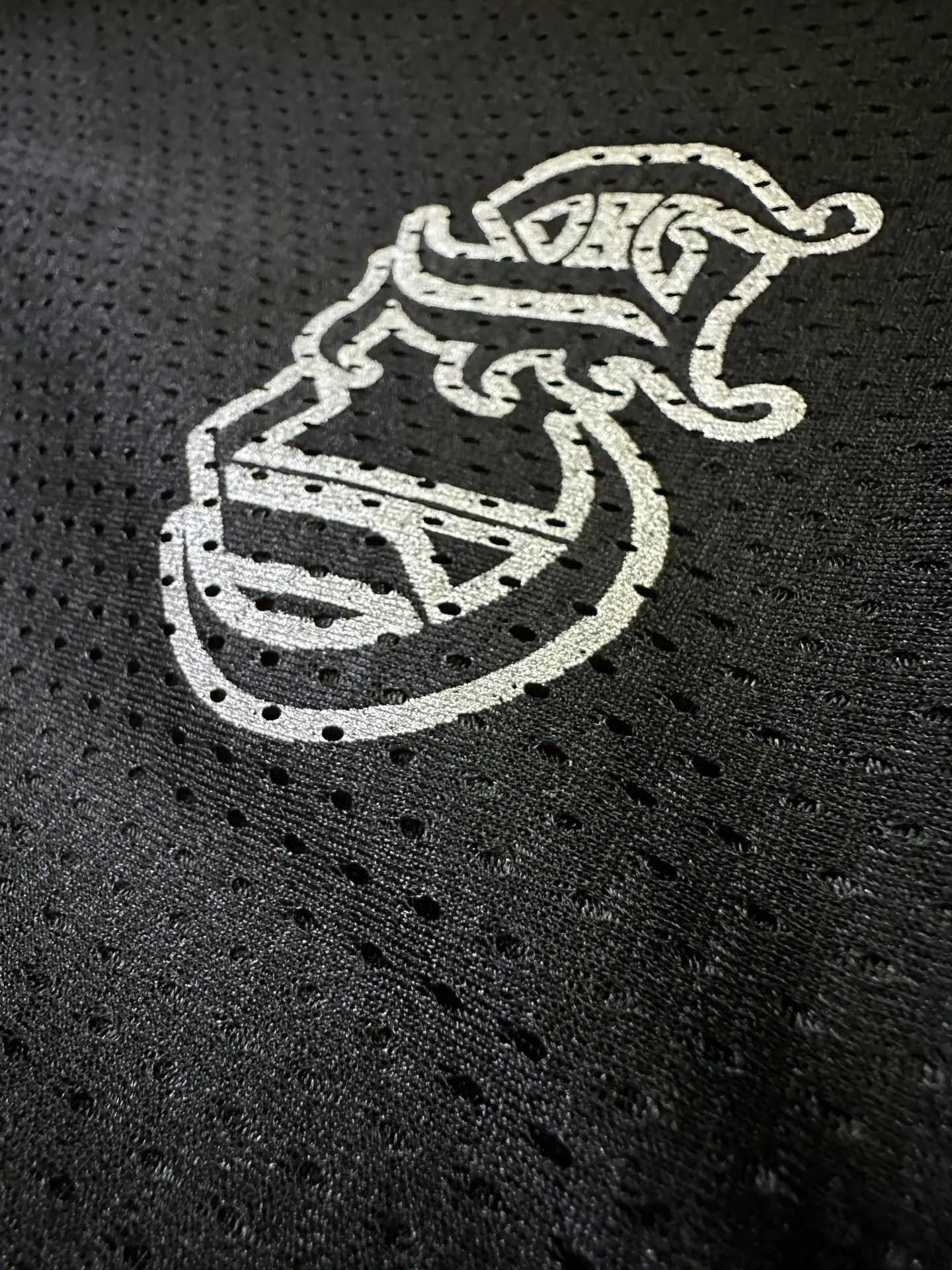 Logo-Print Mesh Jersey Shorts D24012796 — view 8