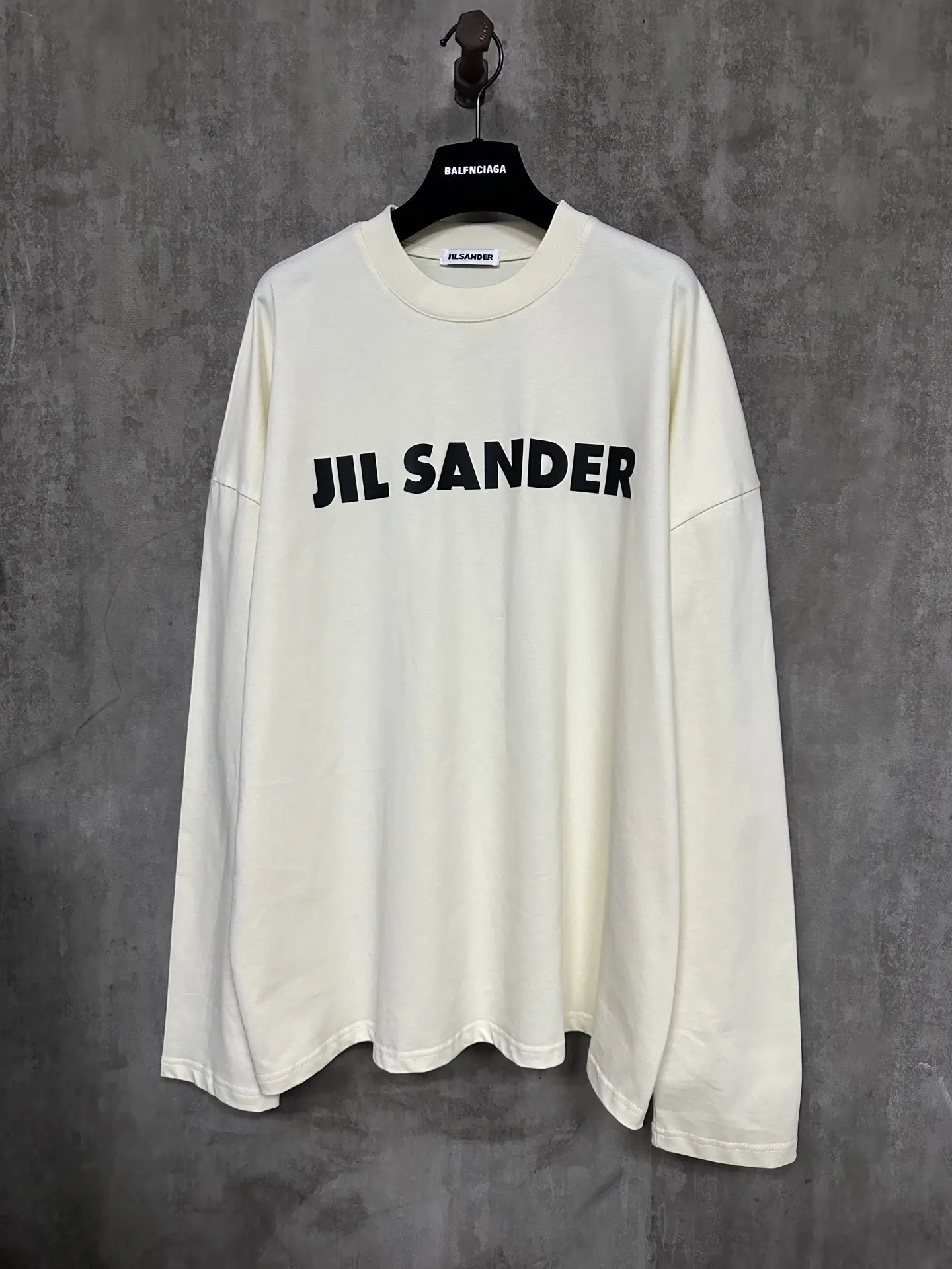 Logo-Print Heavyweight Cotton Long-Sleeve T-Shirt D24015730