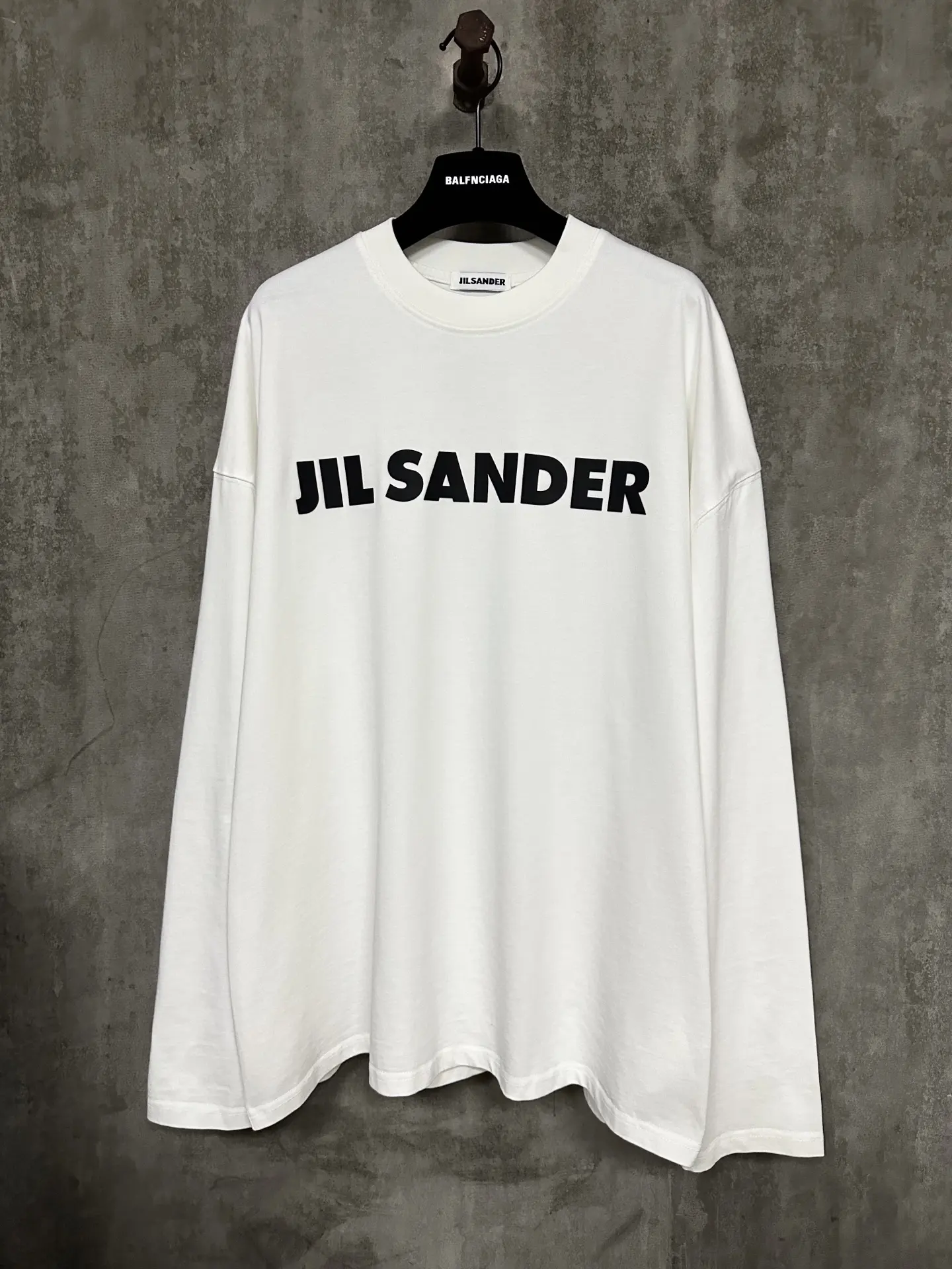 Logo Print Long-Sleeved Cotton T-Shirt D24015728