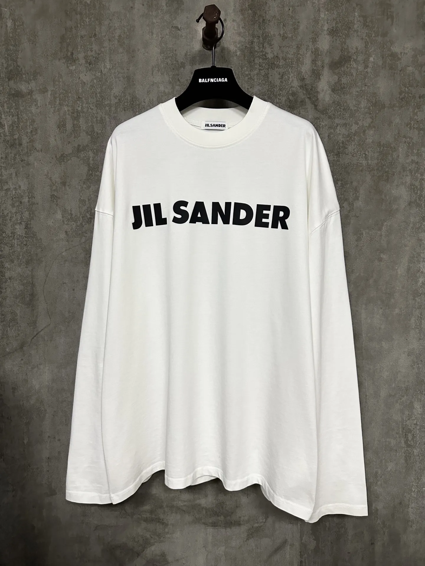 Logo Print Long-Sleeved Cotton T-Shirt D24015728
