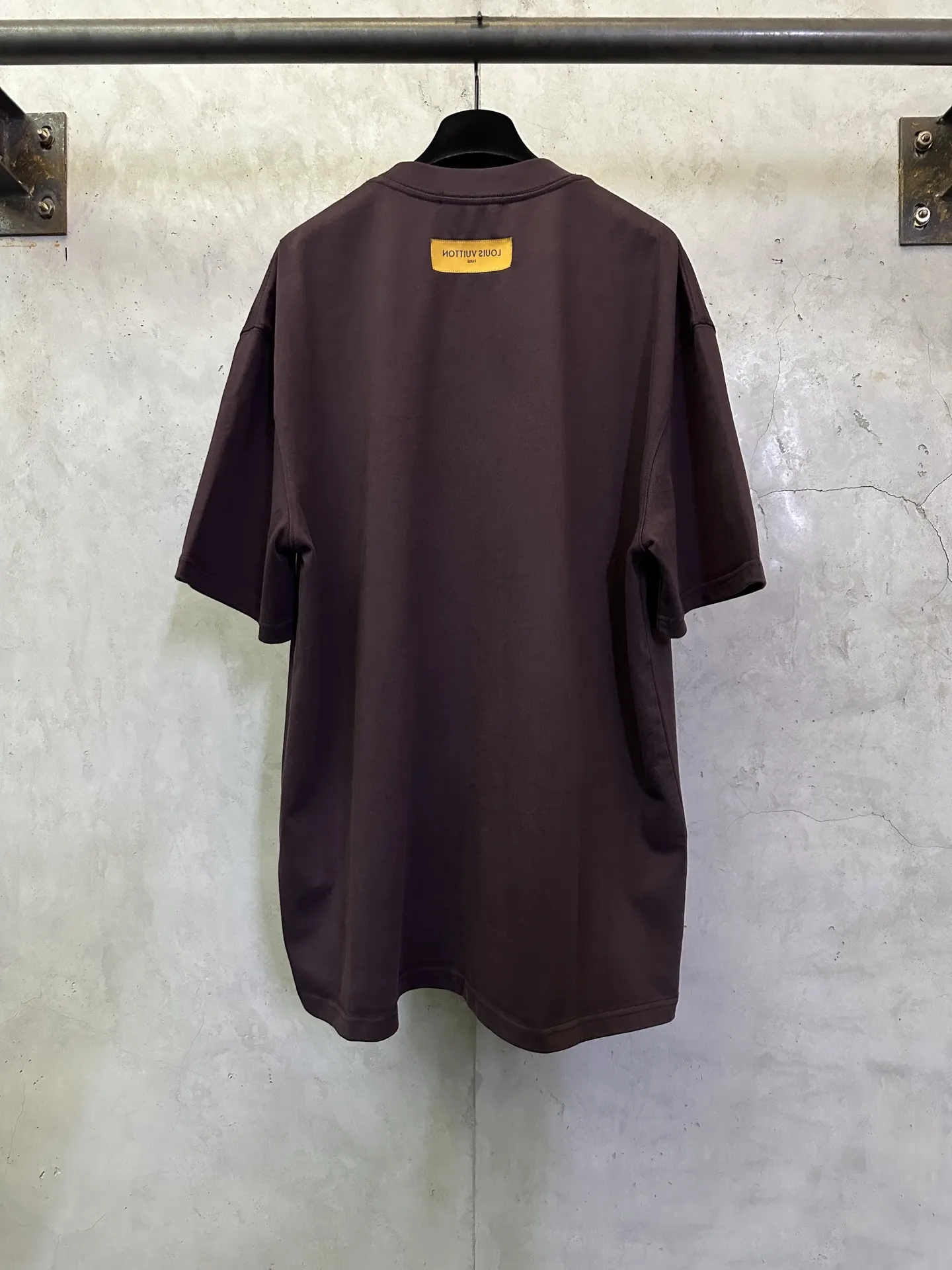Embellished Logo Heavyweight Cotton T-Shirt D24012757 — view 2