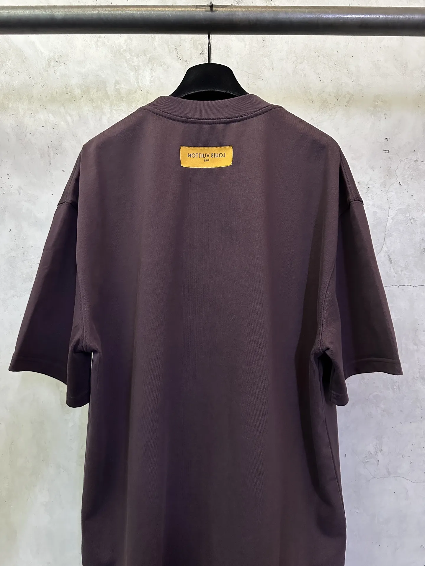 Embellished Logo Heavyweight Cotton T-Shirt D24012757 — view 5