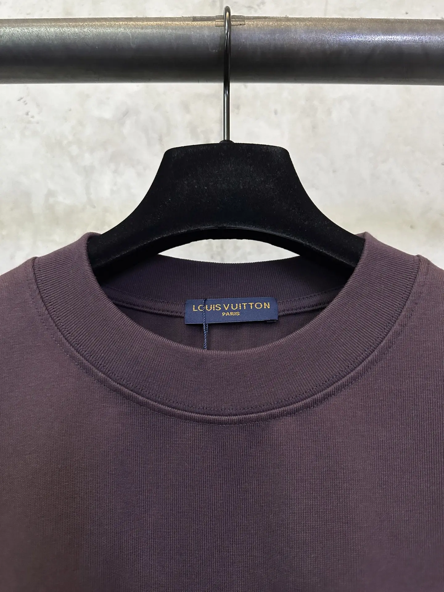 Embellished Logo Heavyweight Cotton T-Shirt D24012757 — view 7