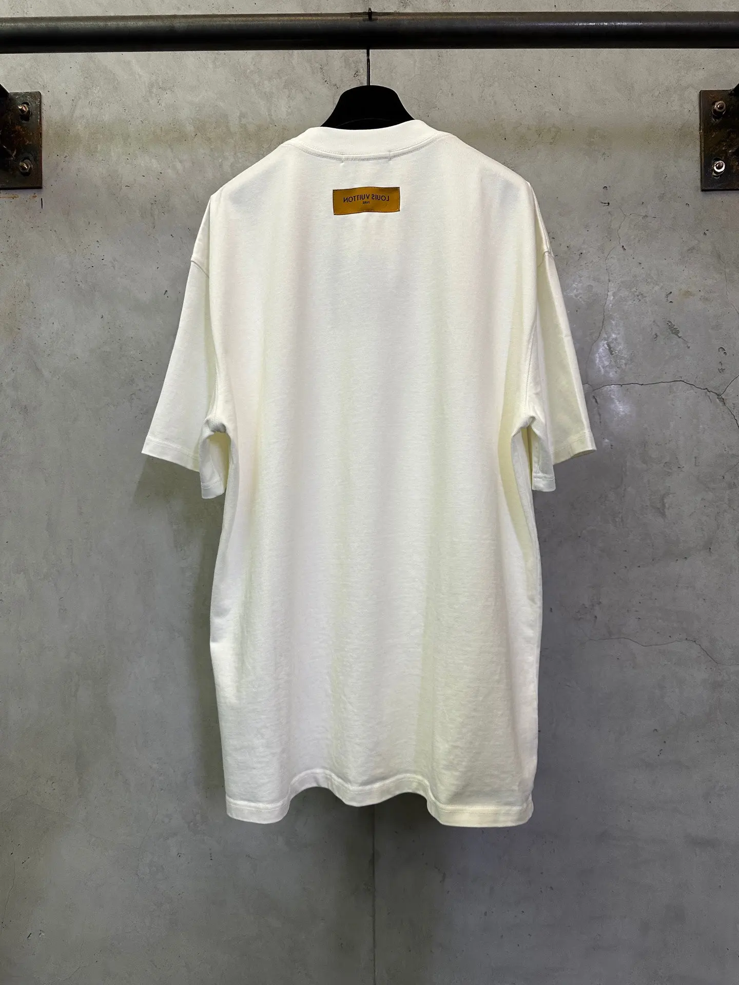 Embellished Logo Heavyweight Cotton T-Shirt D24012339 — view 2
