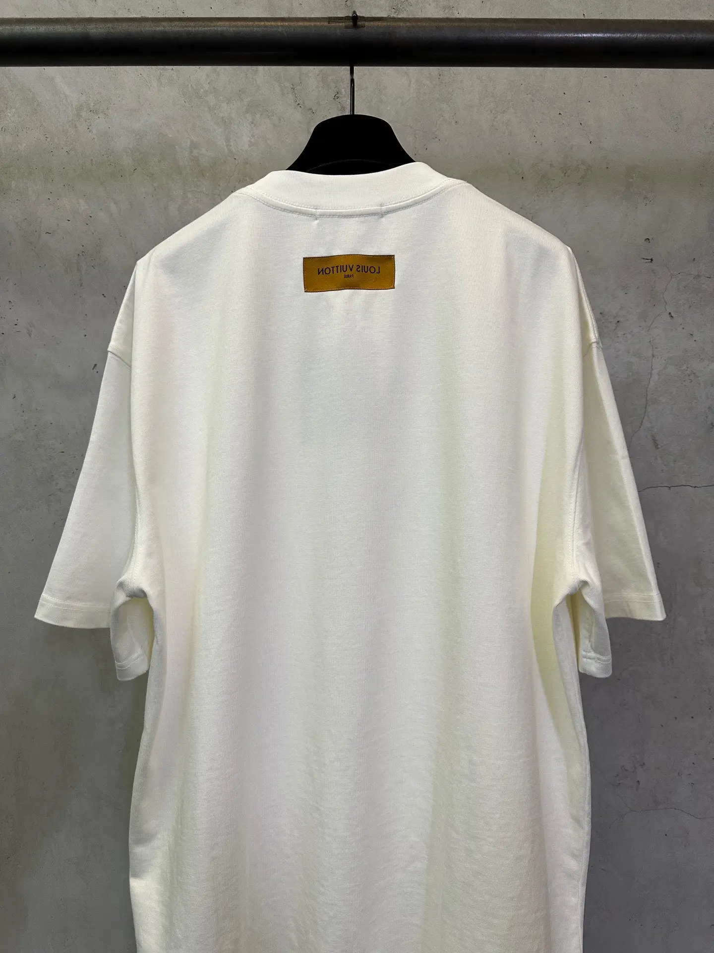 Embellished Logo Heavyweight Cotton T-Shirt D24012339 — view 5
