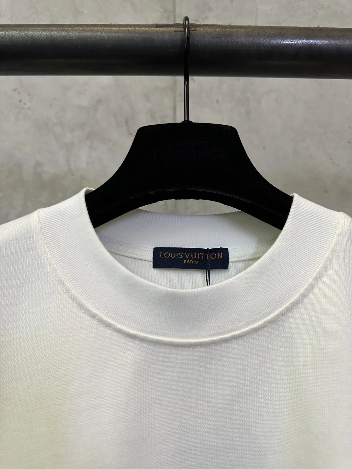 Embellished Logo Heavyweight Cotton T-Shirt D24012339 — view 7