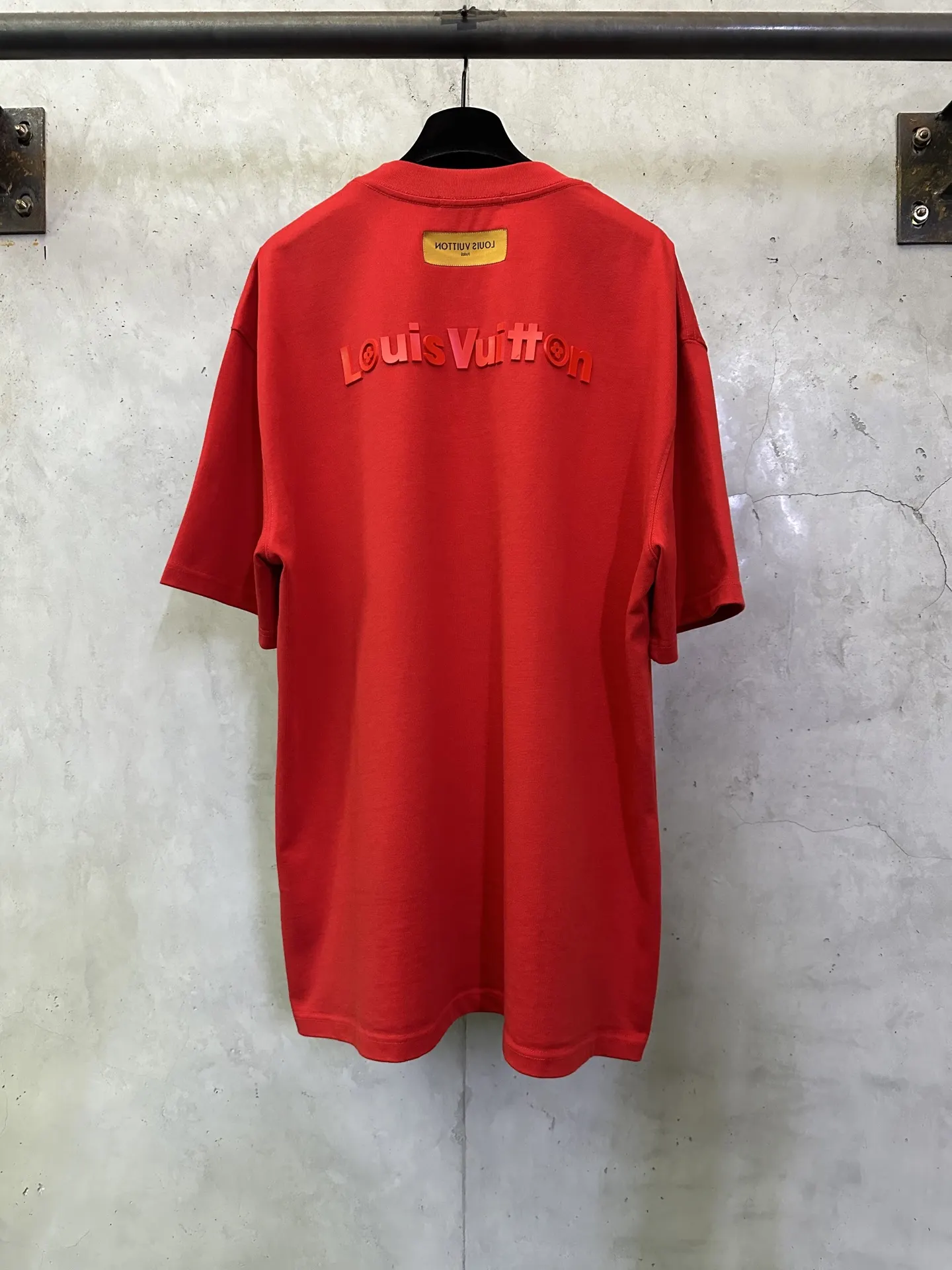 Logo Embossed Heavyweight Cotton T-Shirt D24012912 — view 2