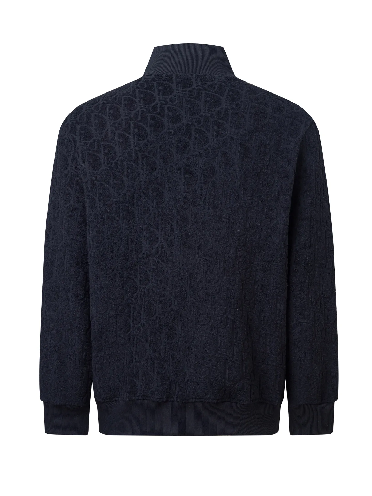 Oblique Jacquard Terry Cotton Zip-Up Jacket D24516456 — view 2
