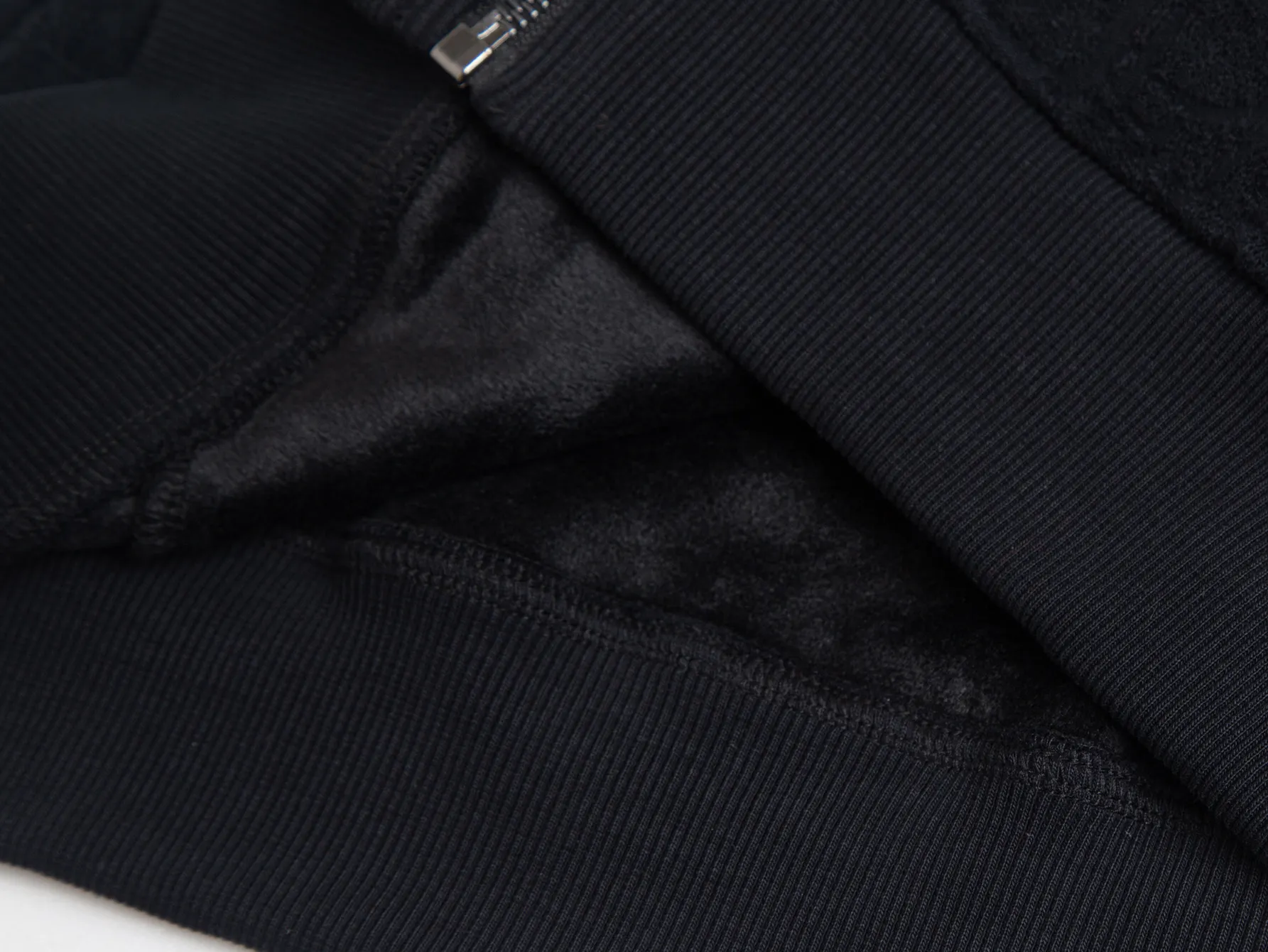 Oblique Jacquard Terry Cotton Zip-Up Jacket D24516456 — view 9