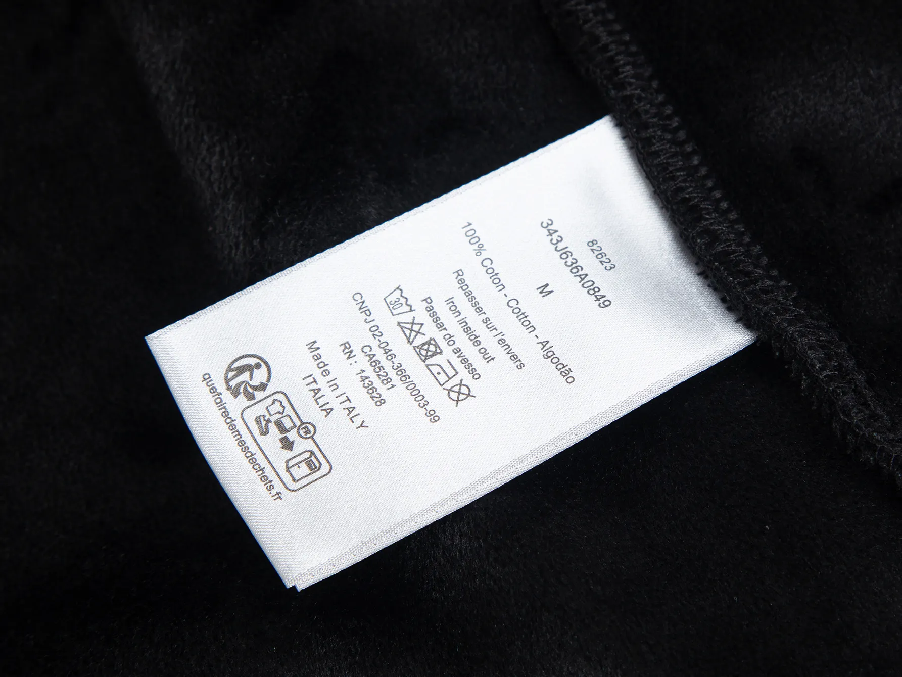 Oblique Jacquard Terry Cotton Zip-Up Jacket D24516456 — view 11
