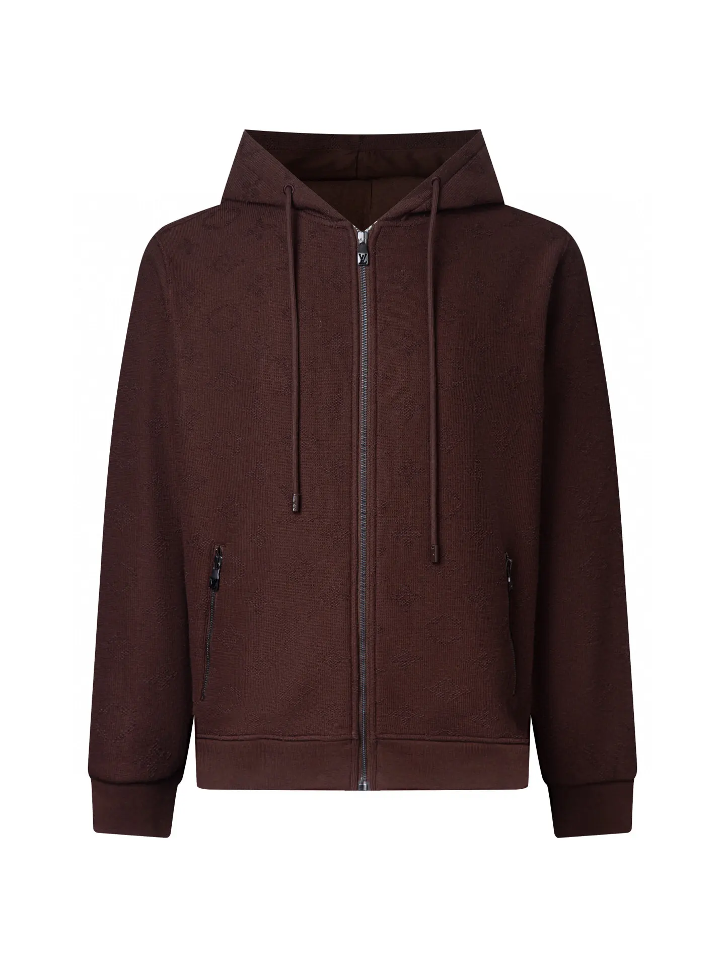 Monogram Jacquard Zip-Up Hoodie D24516420